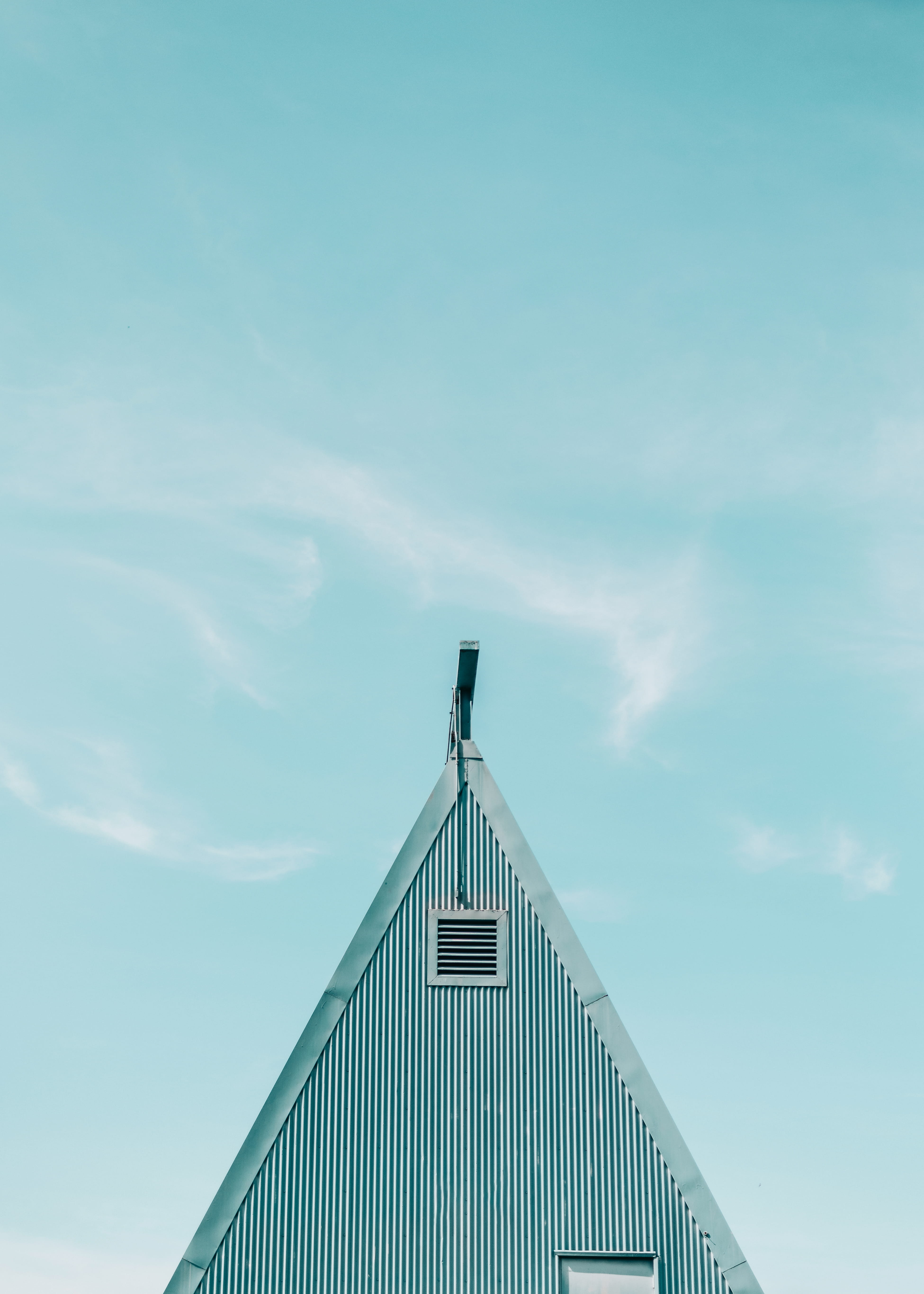 no People, building, residential district, modern, nature, day, house, built structure, transportation, sky, industry, outdoors, triangle shape, structure, Phone HD Wallpaper