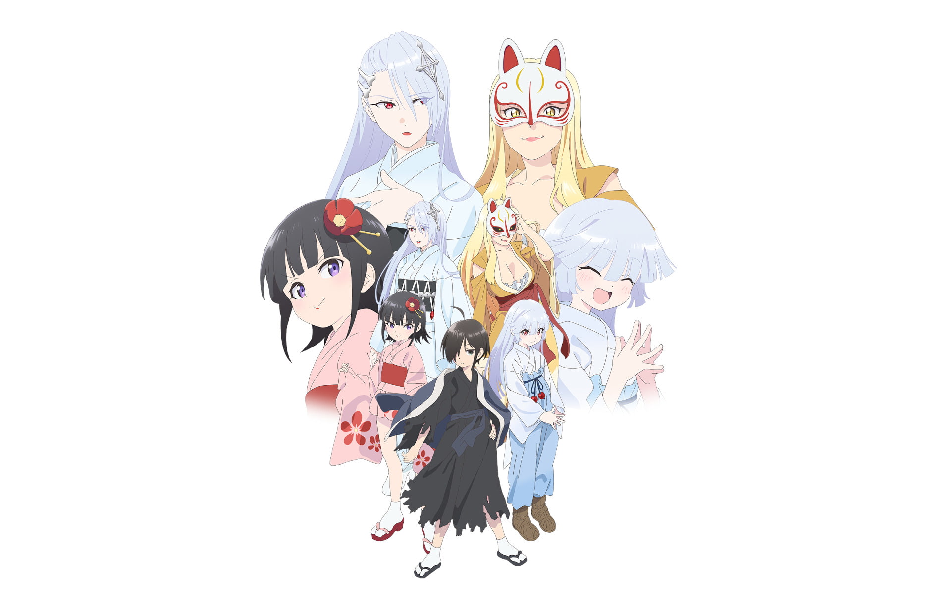 Suzu (Young Kiitarou and His Youkai Picture Diary), Young Kiitarou and His Youkai Picture Diary, 1080P, Kiitarou Shounen no Youkai Enikki, Anime, Kiitarou (Young Kiitarou and His Youkai Picture Diary), HD Wallpaper