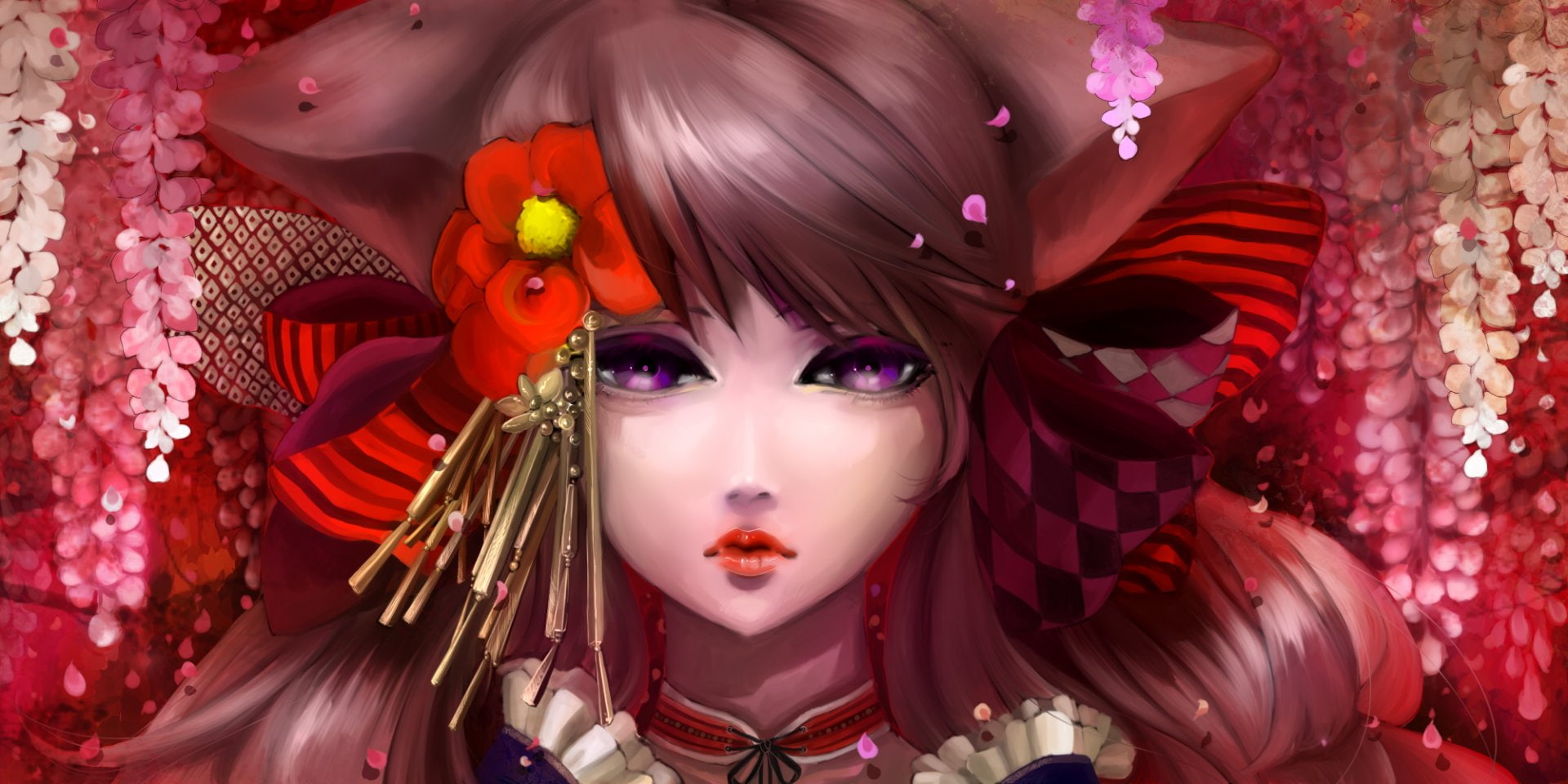 1080P, Otome Youkai Zakuro, Anime, HD Wallpaper