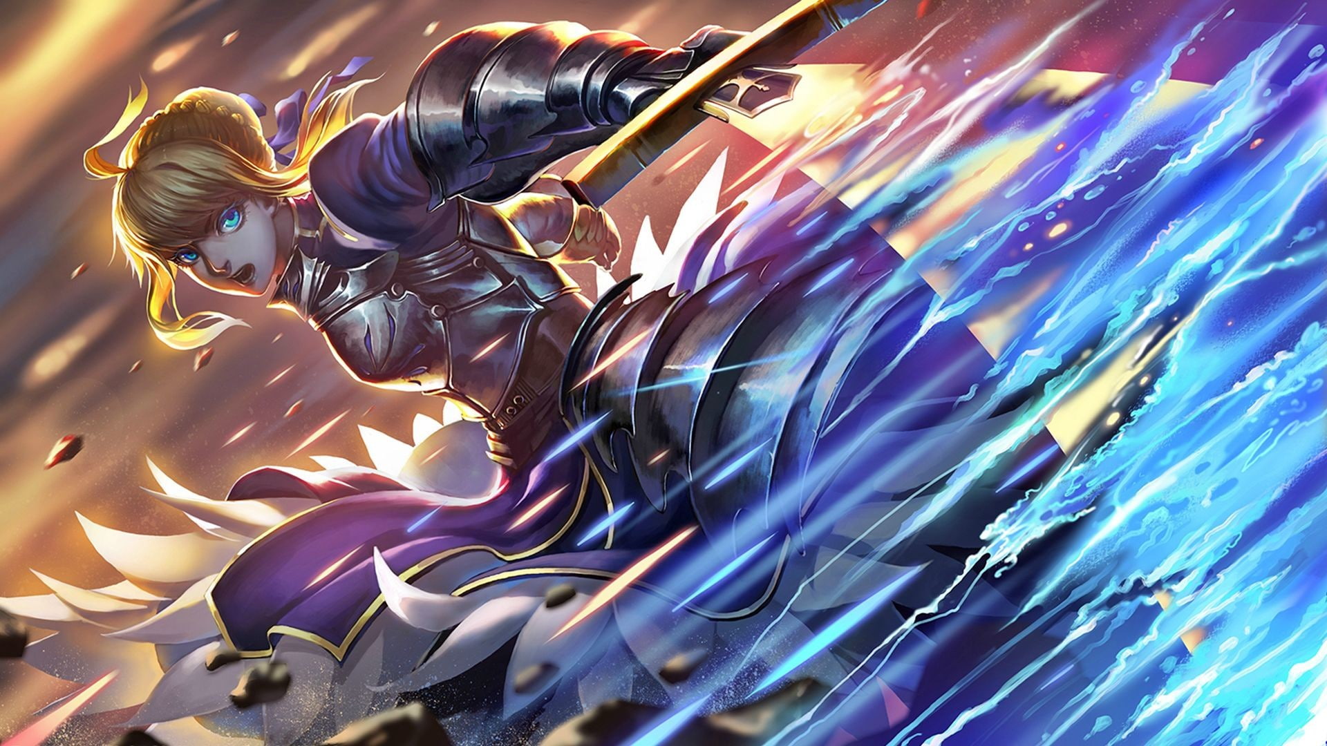 sculpture, fantasy art, motion, armor, 1080P, pattern, creativity, anime, art and craft, indoors, abstract, light trail, warrior, close-up, no people, HD Wallpaper