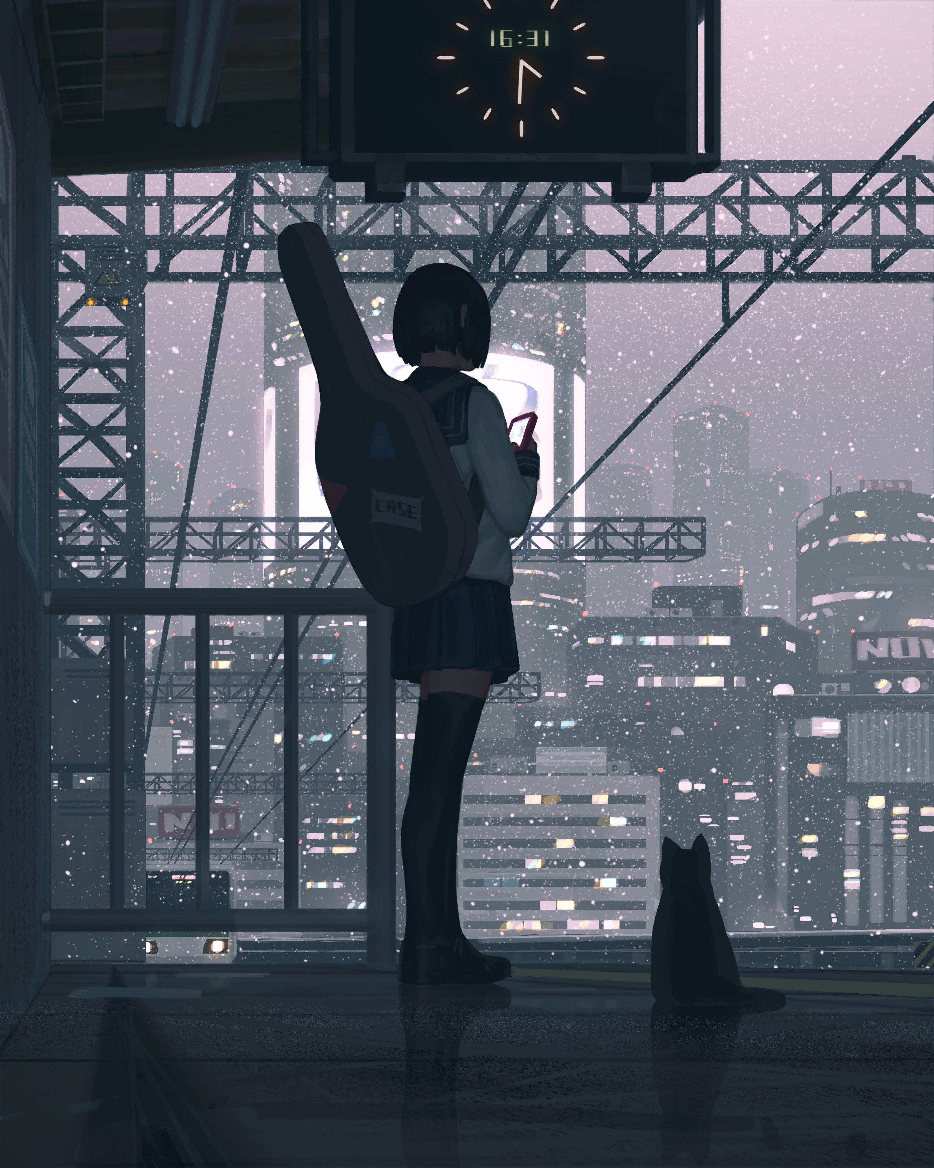 GUWEIZ, digital art, artwork, drawing, 2K, Phone HD Wallpaper