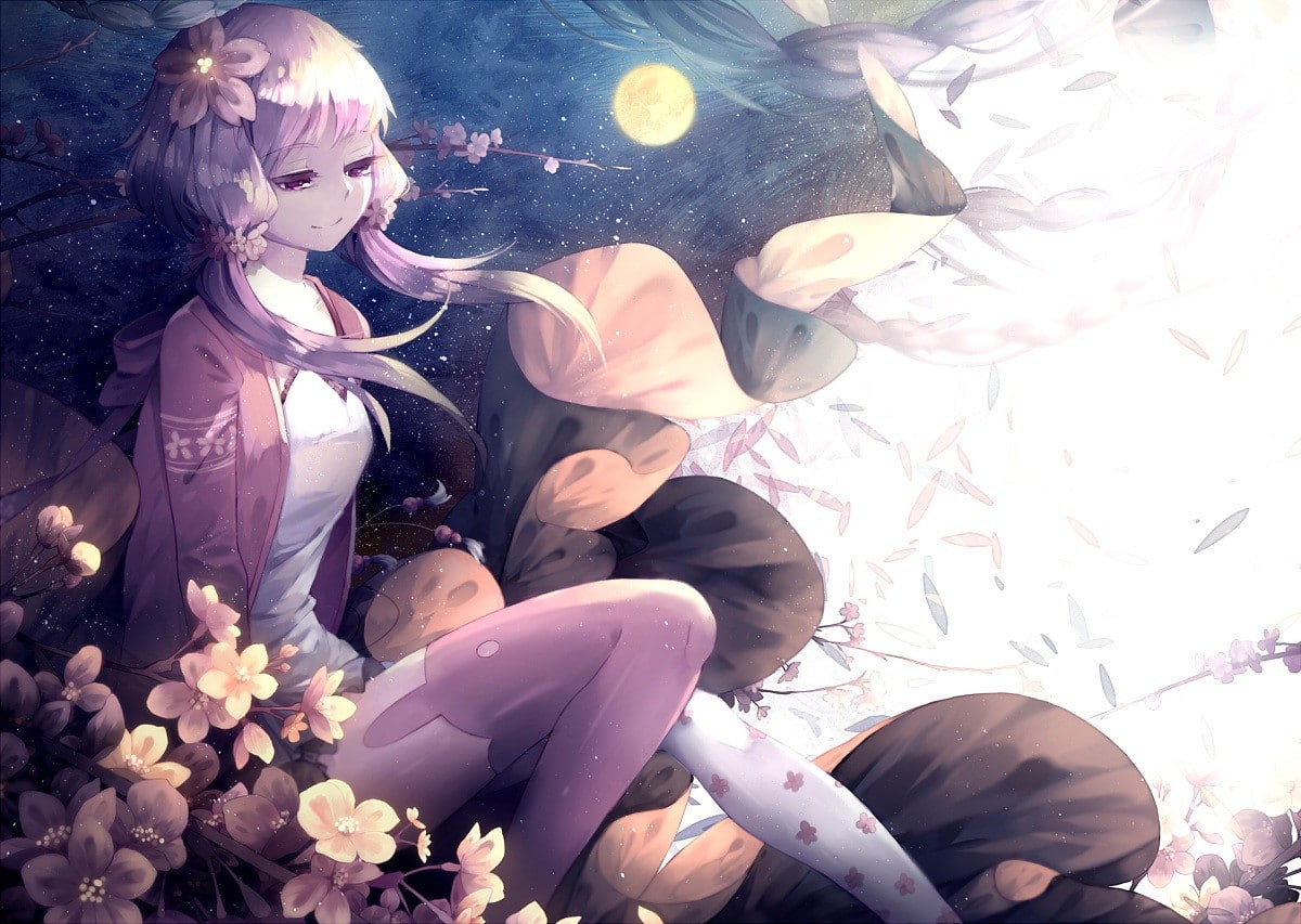 480P, Vocaloid, Yuzuki Yukari, HD Wallpaper