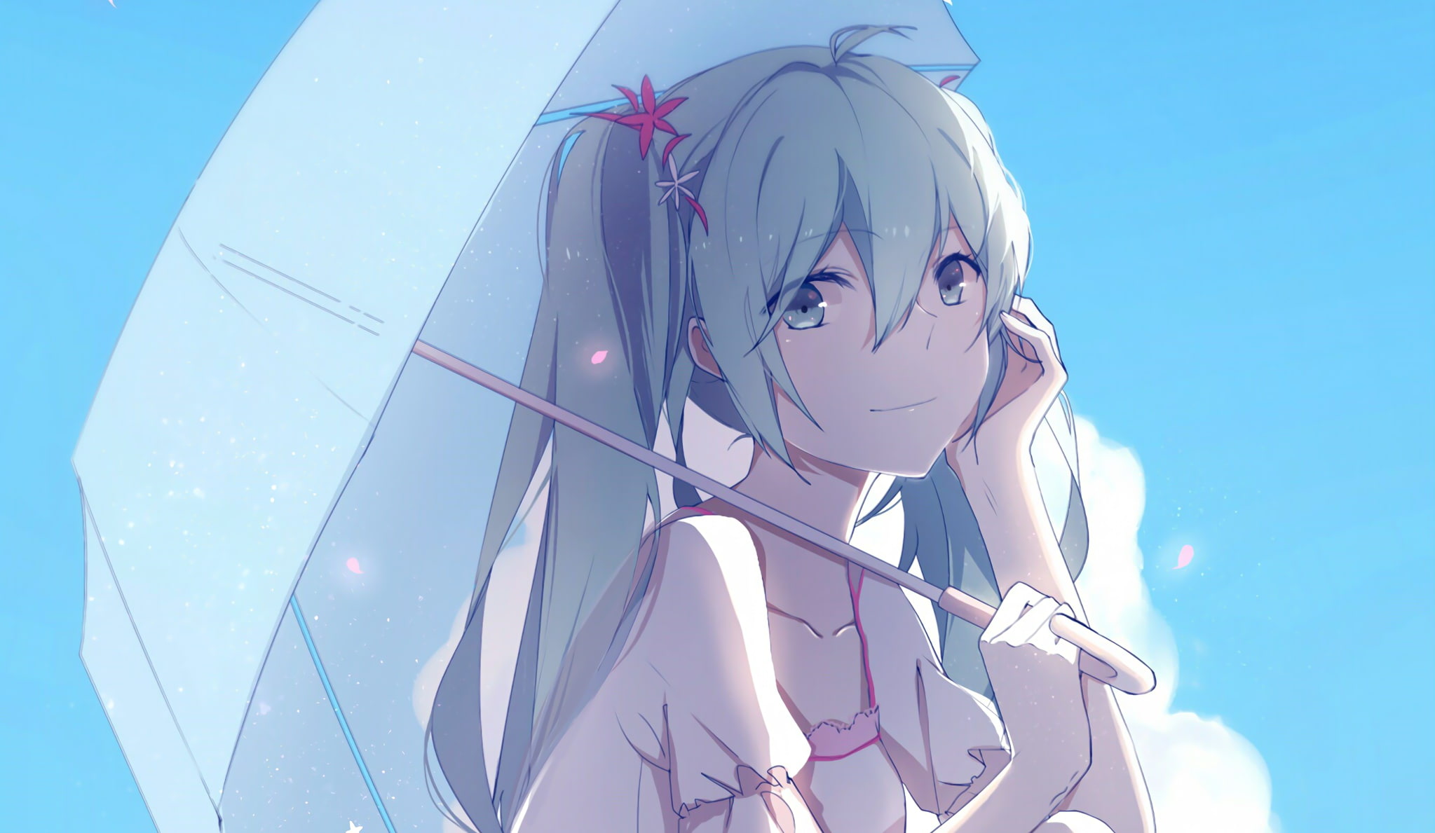 manga, 1080P, Vocaloid, Hatsune Miku, HD Wallpaper