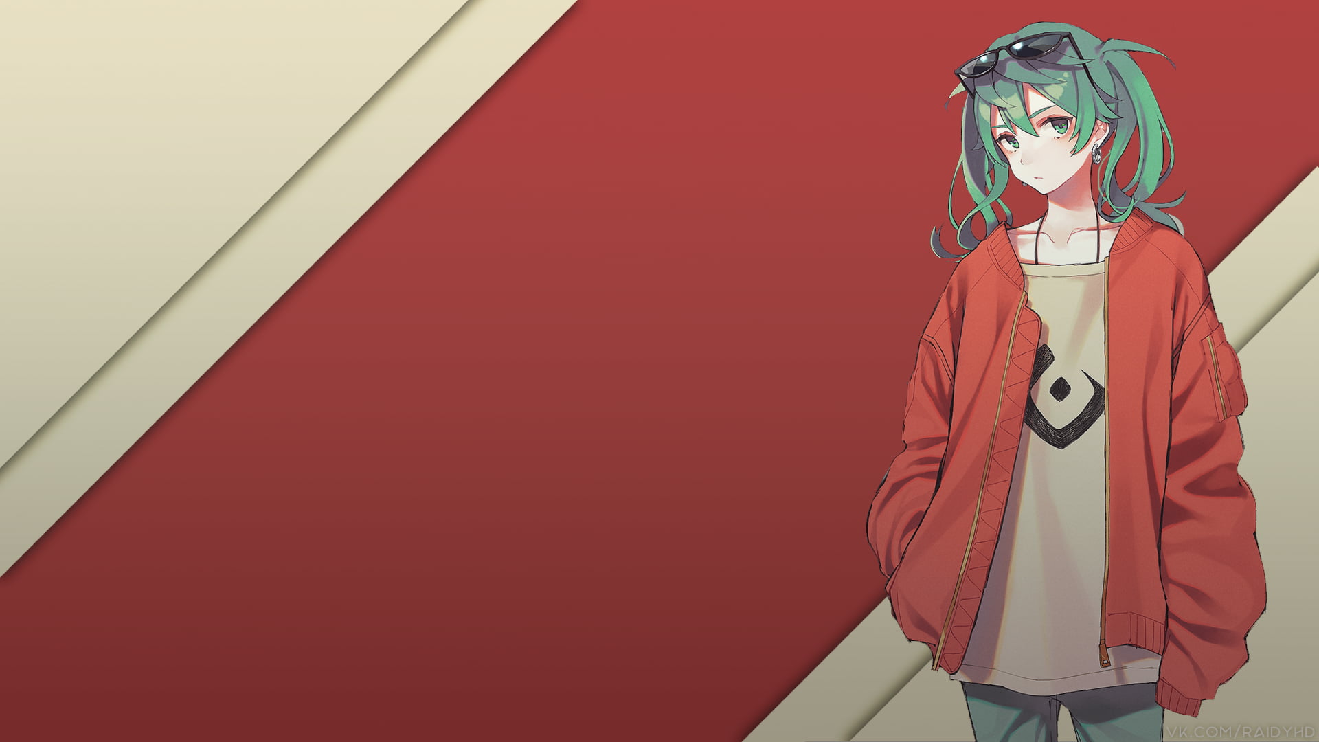 looking, indoors, young adult, one person, Hatsune Miku, day, human representation, women, anime girls, representation, front view, picture-in-picture, HD Wallpaper