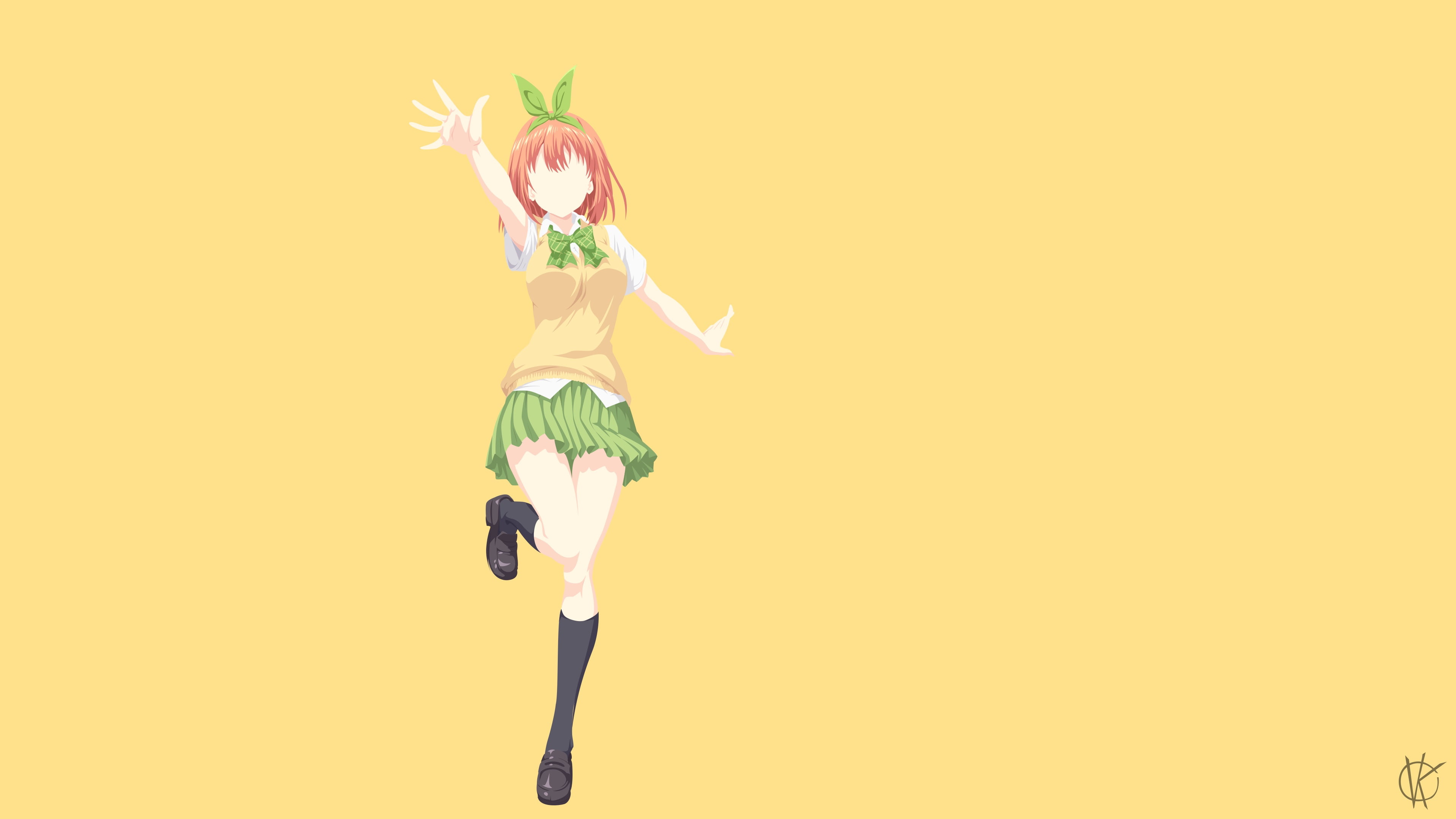 Yotsuba Nakano, Anime, 4K, The Quintessential Quintuplets, HD Wallpaper
