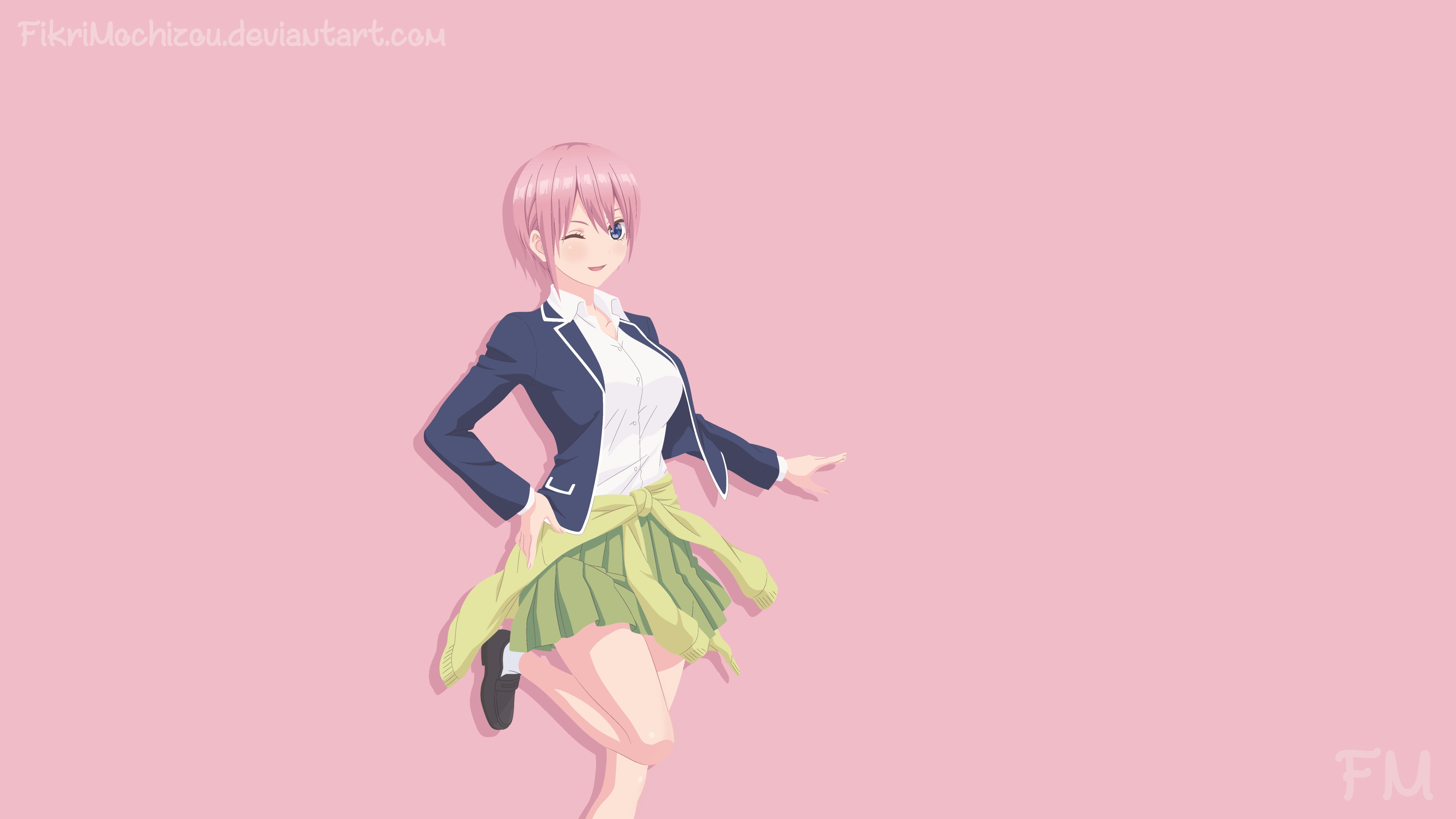 Anime, 4K, Ichika Nakano, The Quintessential Quintuplets, HD Wallpaper