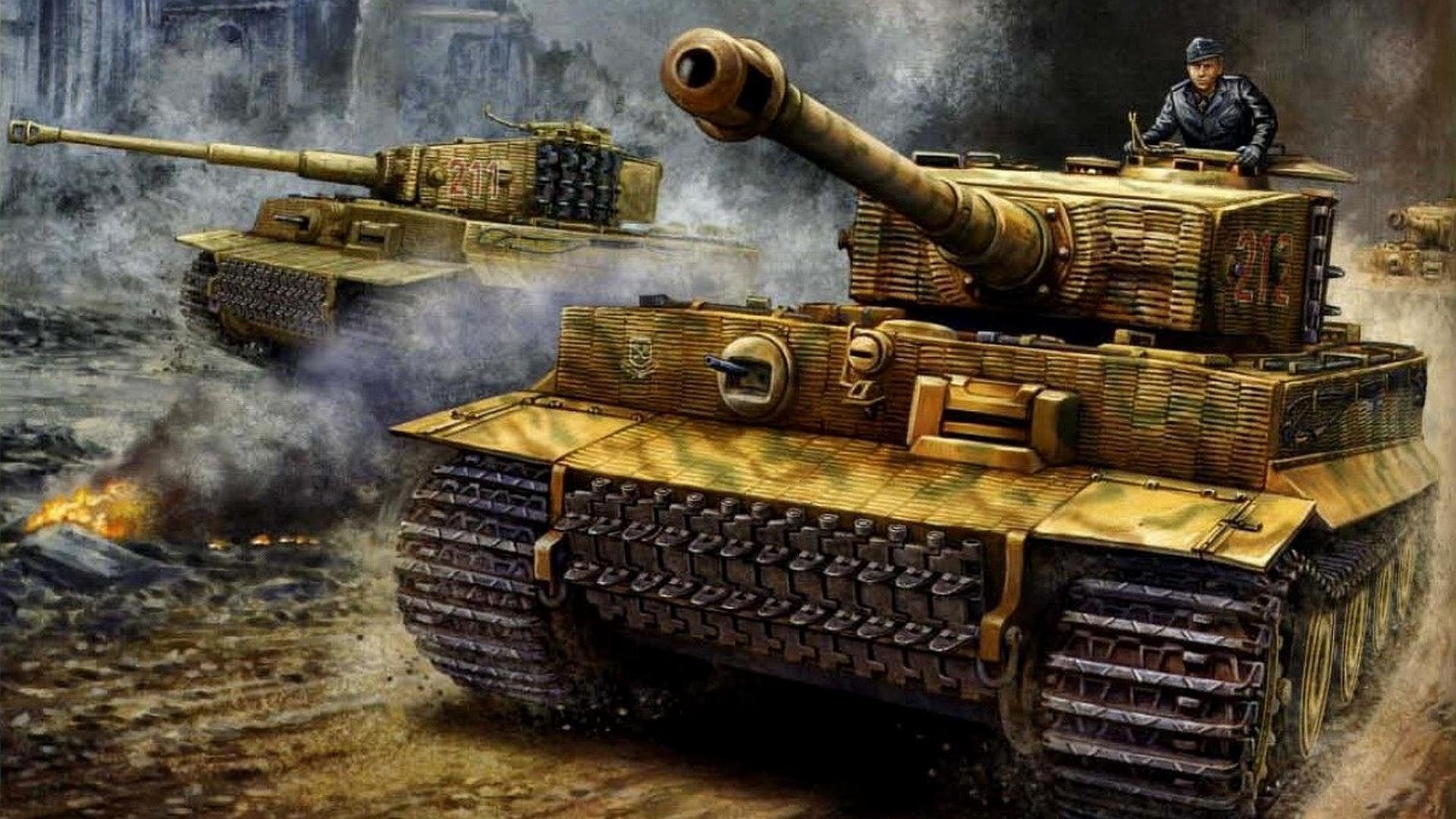1080P, germany, tagme, tank, tiger, HD Wallpaper