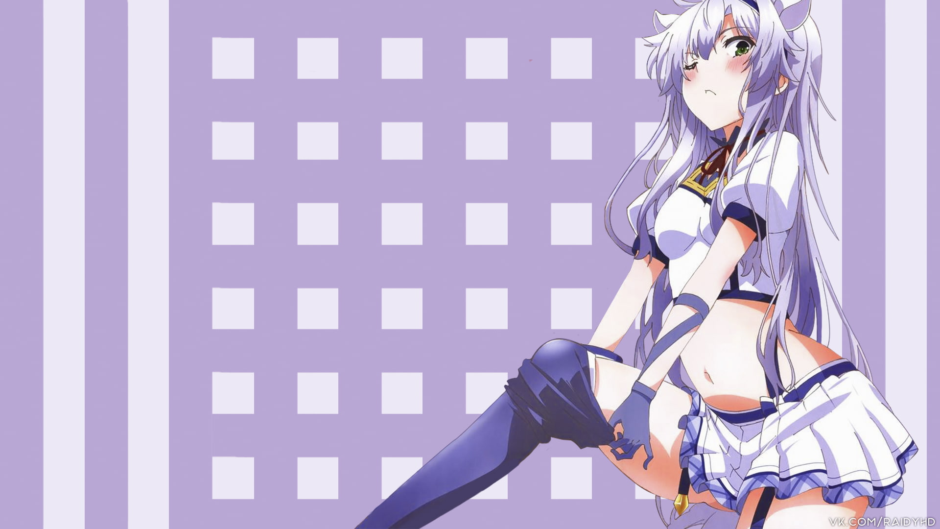 Sistine Fibel, Rokudenashi Majutsu Koushi to Akashic Records, picture-in-picture, anime, anime girls, 1080P, HD Wallpaper