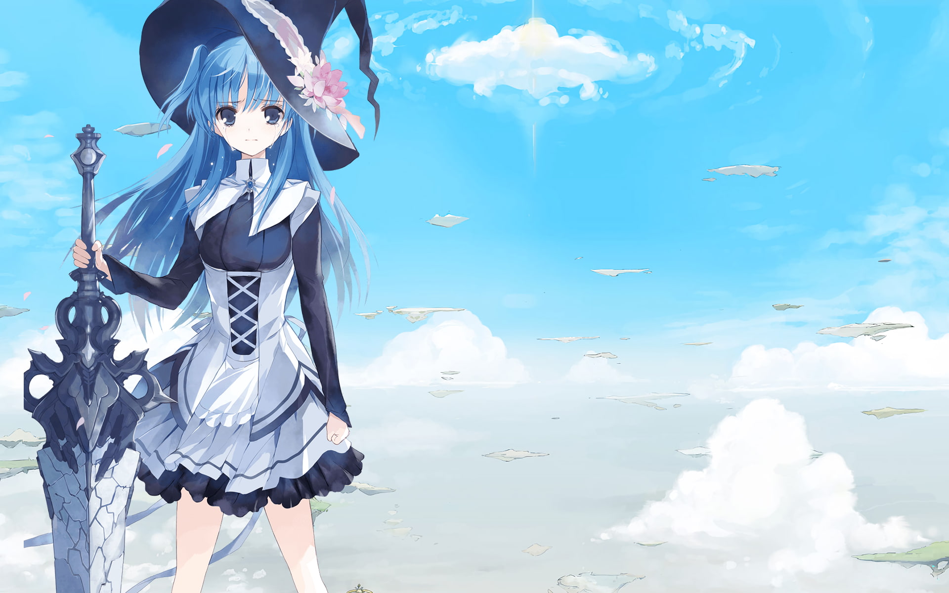 Shuumatsu Nani Shitemasu ka? Isogashii desu ka? Sukutte Moratte Ii desu ka?, 1080P, anime girls, Chtholly Nota Seniorious, HD Wallpaper