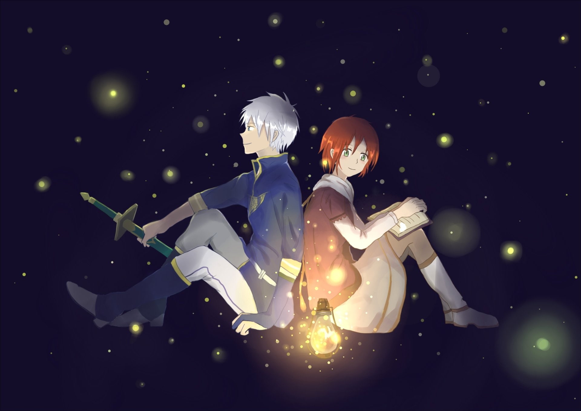 1080P, Snow White with the Red Hair, Shirayuki (Snow White With The Red Hair), Zen Wistalia Clarines, Anime, HD Wallpaper