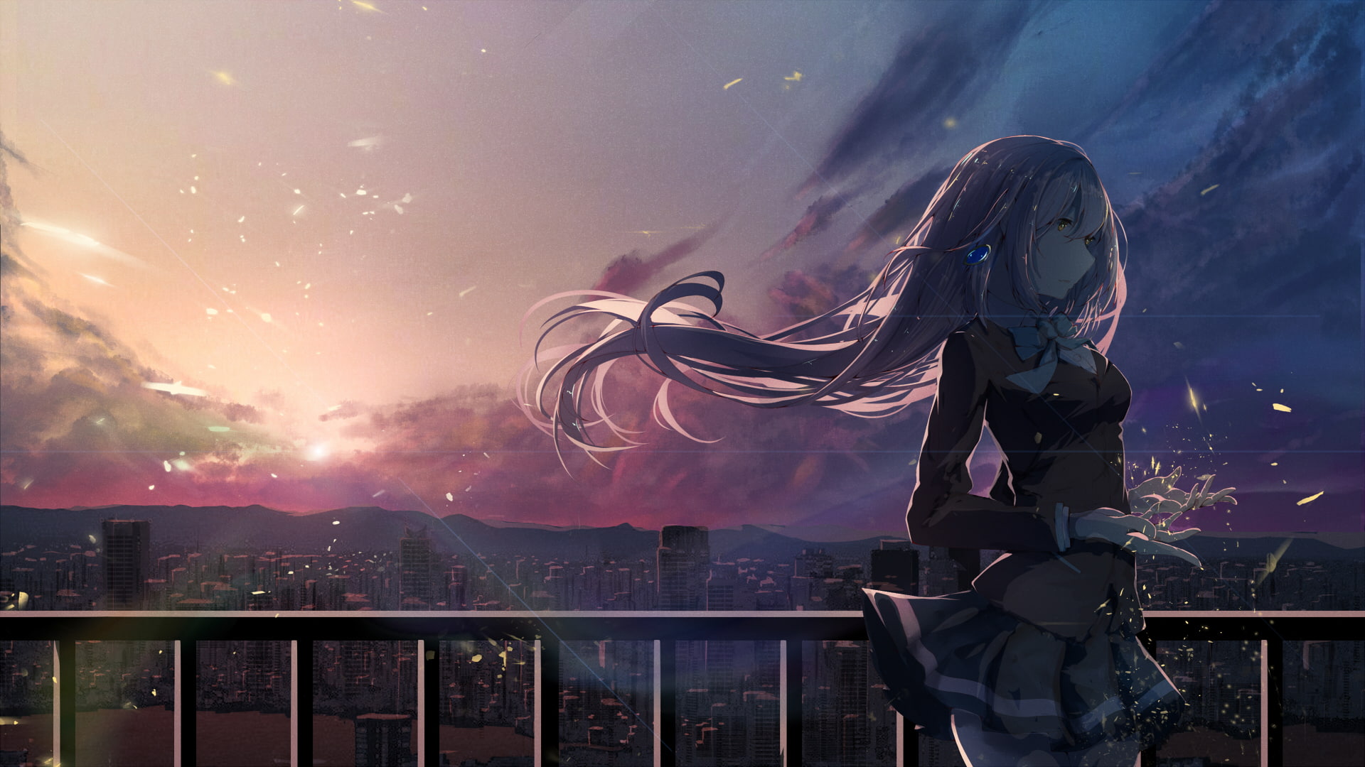 1080P, Anime, Iroduku: The World in Colors, Hitomi Tsukishiro, HD Wallpaper