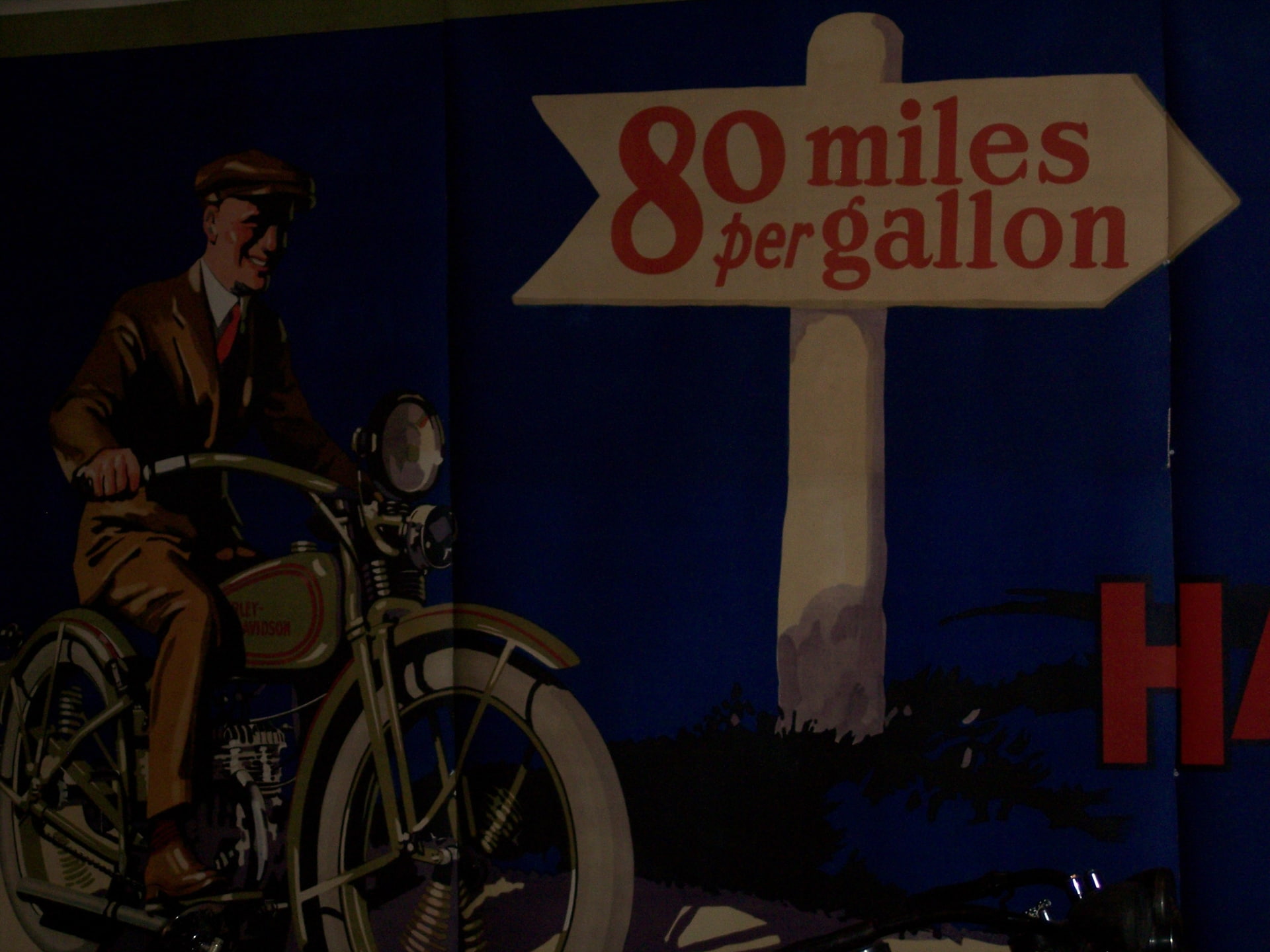 1080P, art, sign, davidson, gas, harley, hd, bike, saver, KOOL, motorcycles, Motorcycle, HD Wallpaper