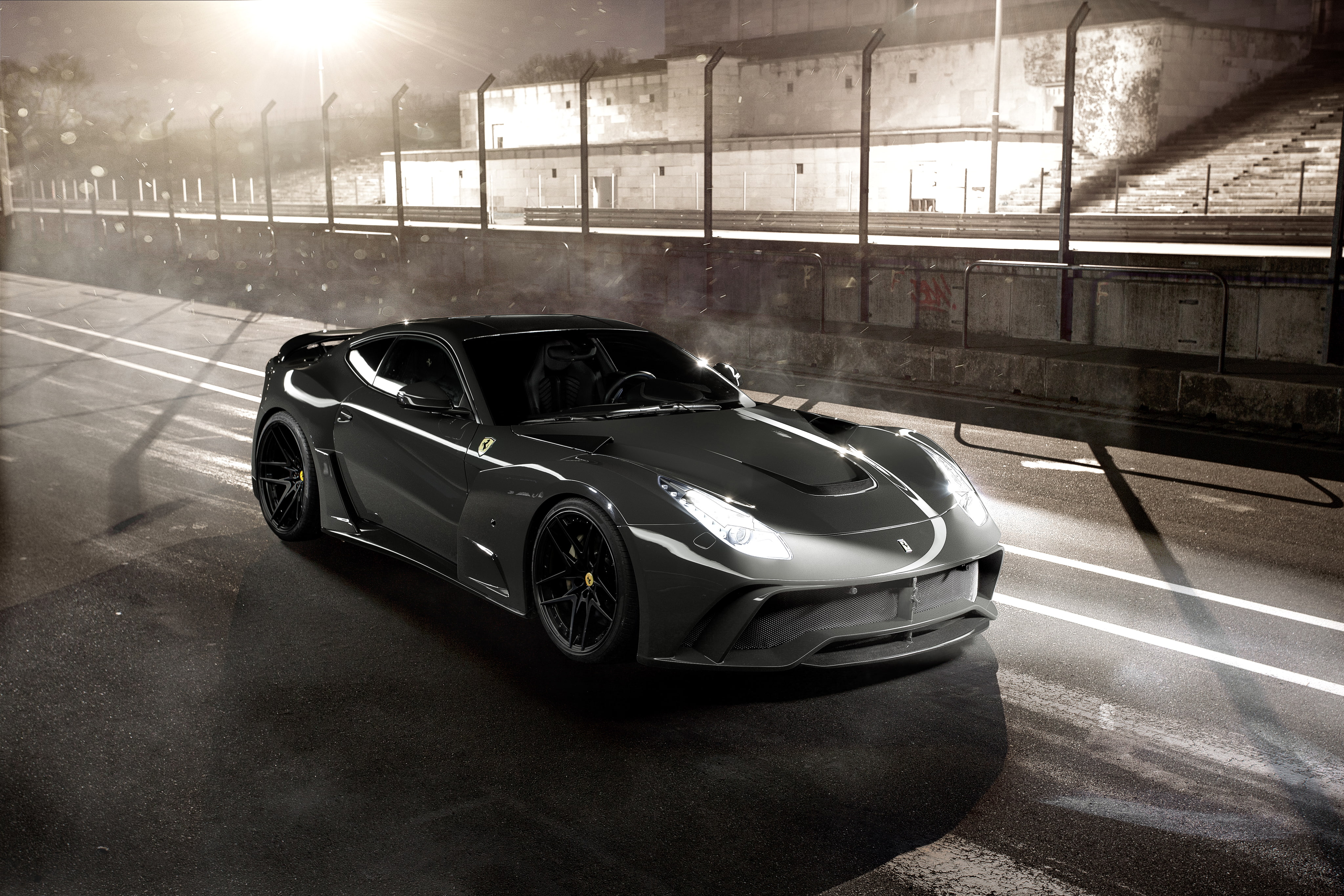 4K, Novitec Rosso, 2016, Ferrari F12 N-Largo S, 4K, Ferrari, HD Wallpaper
