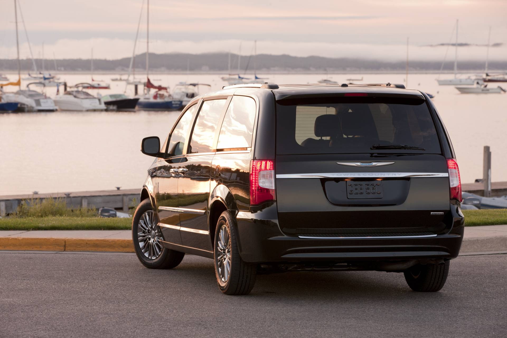 1080P, chrysler, amp, car, town, country, van, n, s, HD Wallpaper
