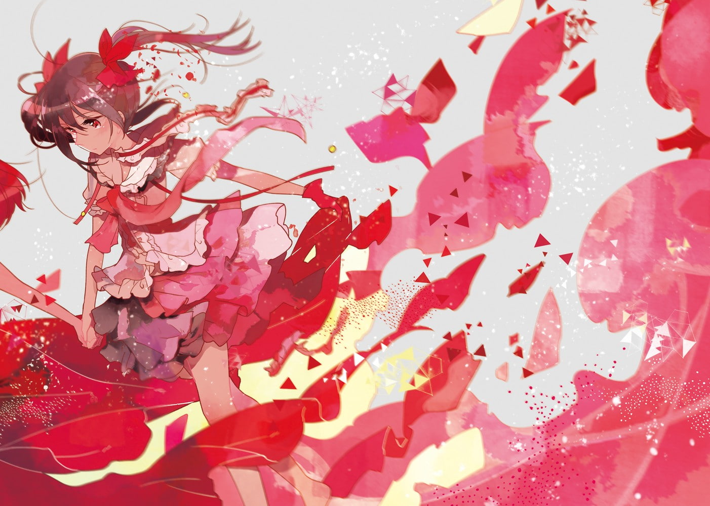 nature, indoors, red, Love Live!, Yazawa Nico, no people, close-up, celebration, paint, pink color, art and craft, pattern, creativity, animal representation, HD Wallpaper