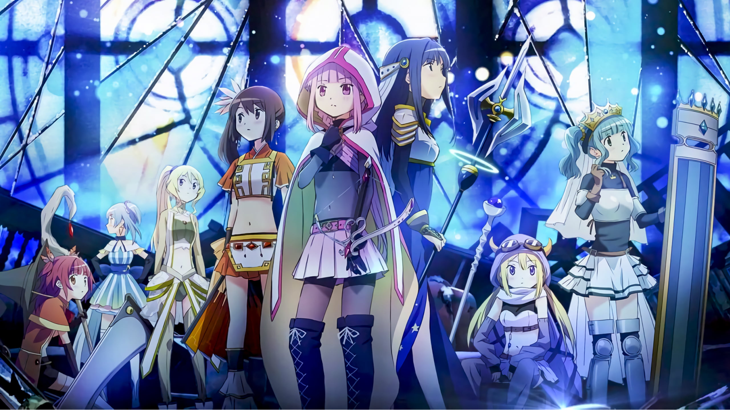 2K, Anime, Magia Record: Mahou Shoujo Madoka Magica Gaiden, HD Wallpaper