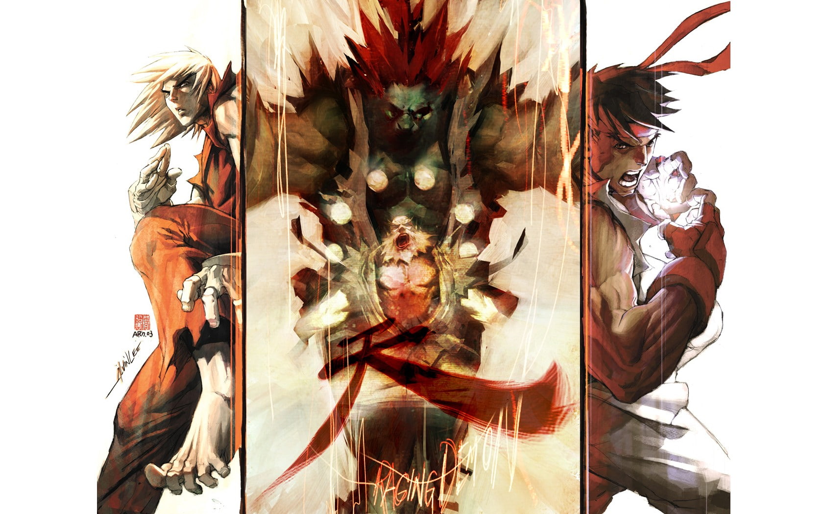 video games, Akuma, 720P, Street Fighter, HD Wallpaper