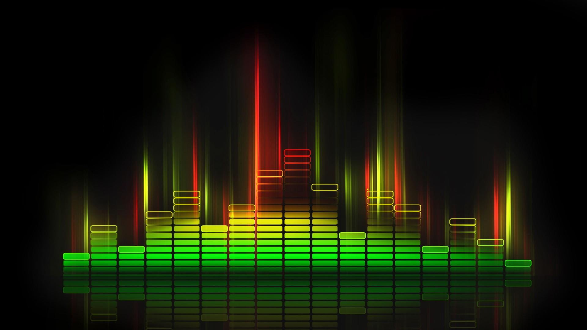 digital, voice, sound, 1080P, music, colors, HD Wallpaper
