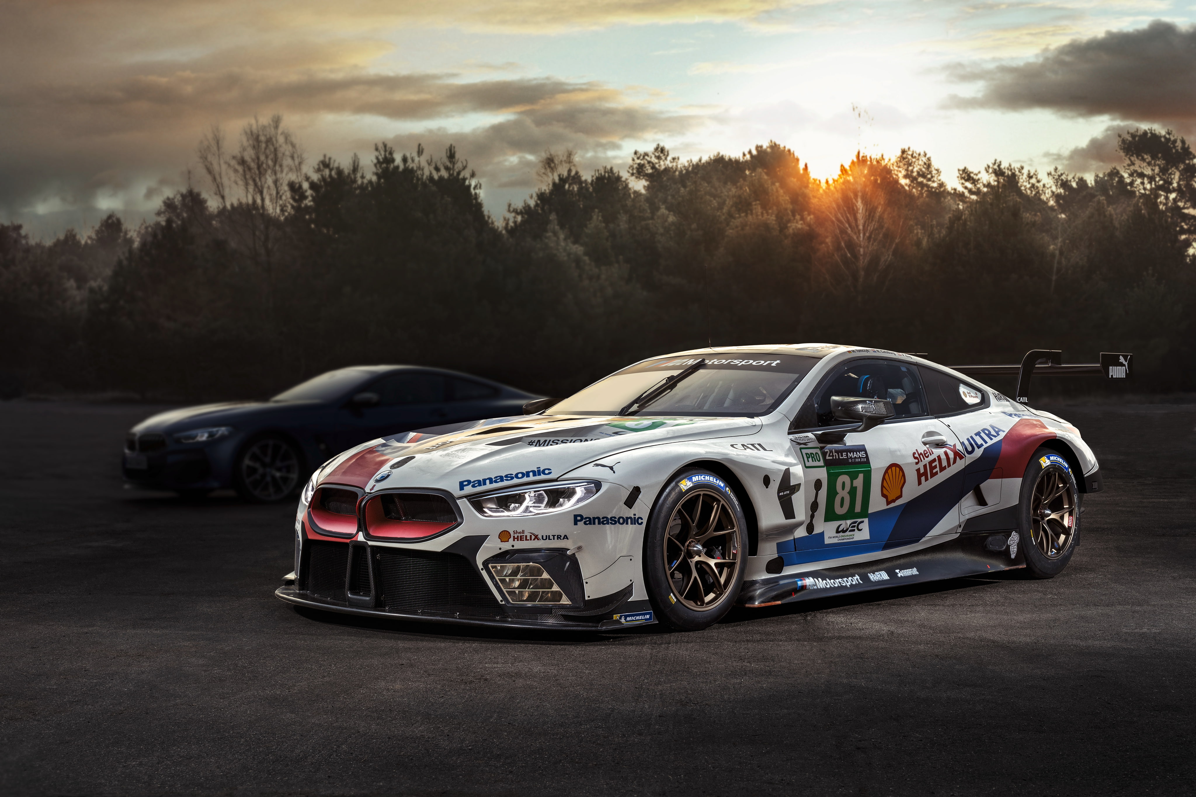 4K, BMW M8 GTE, 4K, 2018, HD Wallpaper