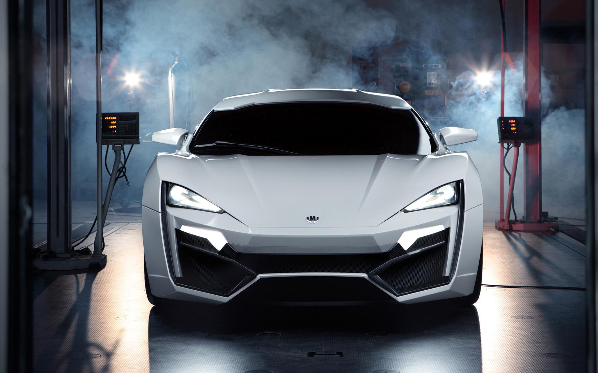 other cars, lykan, concept, hypersport, w, car, sports, 1080P, motors, 2013, white, cars, HD Wallpaper