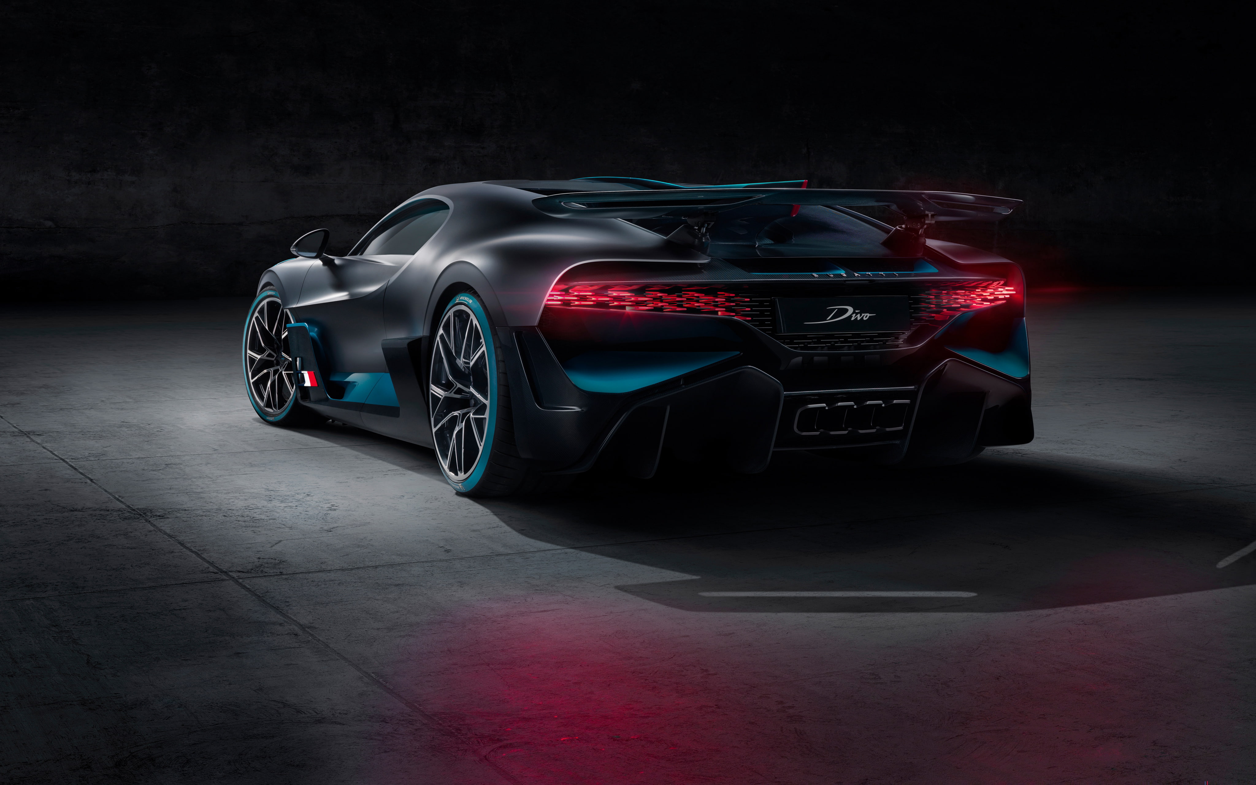 2019, Bugatti Divo, Rear view, 4K, 4K, HD Wallpaper
