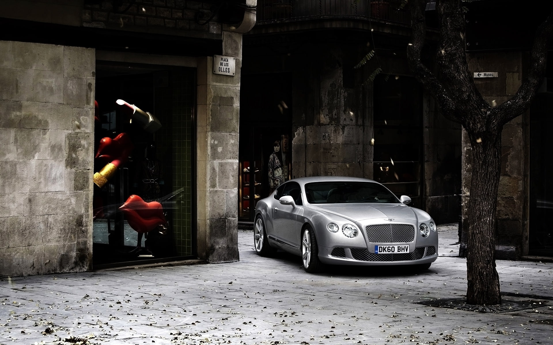 continental, gray, gt, Bentley Continental GT, 1080P, bentley, coupe, HD Wallpaper