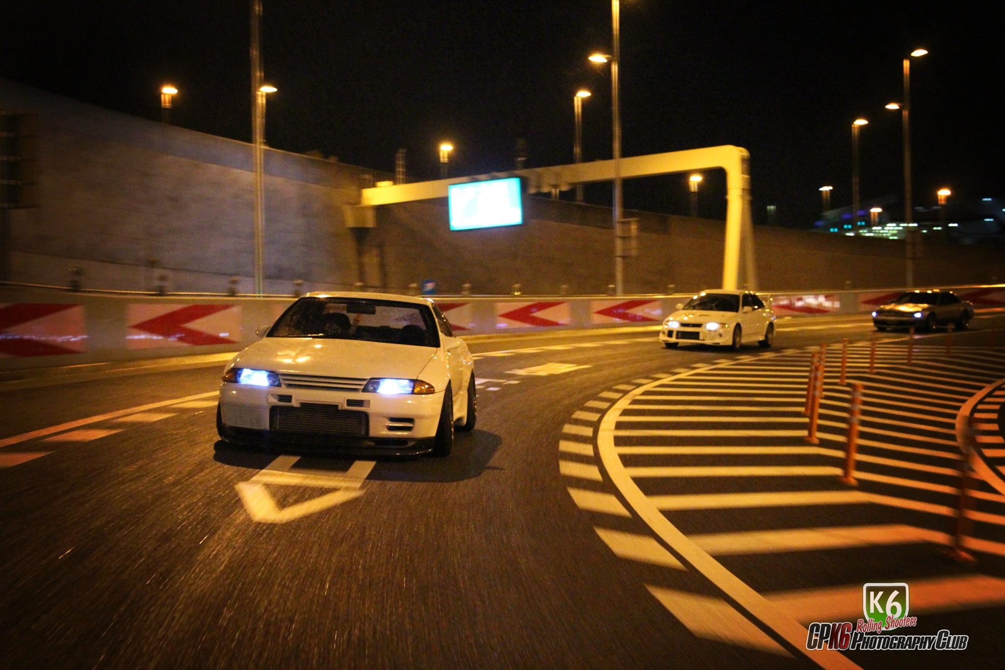street light, night, nissan silvia, car, road, 1080P, JDM, HD Wallpaper