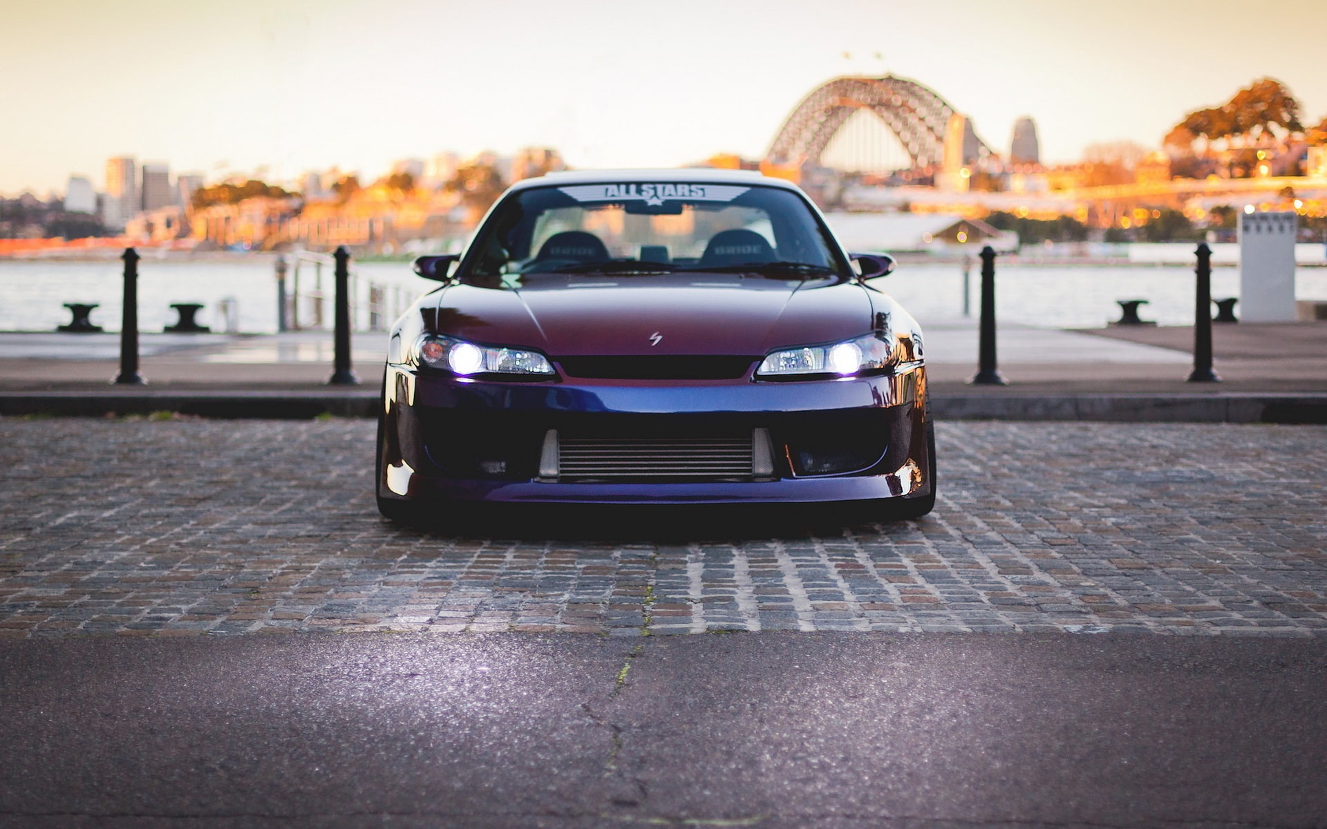 Car, Front, 1080P, spec, silvia, Nissan, s, View, r, HD Wallpaper