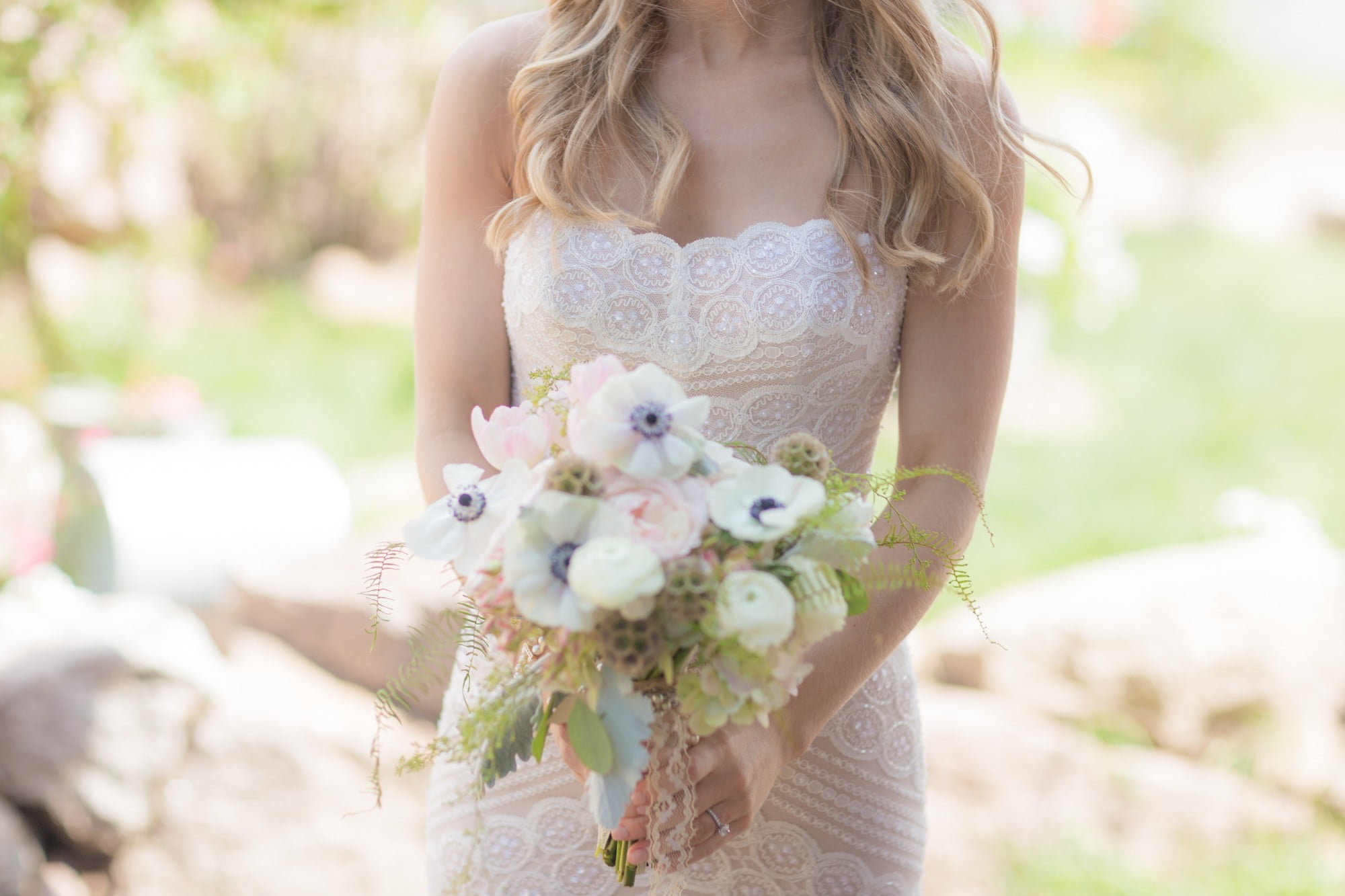 brides, holding, hairstyle, innocence, fashion, day, flowering plant, model, women, one person, outdoors, dress, flower arrangement, plant, wedding dress, HD Wallpaper