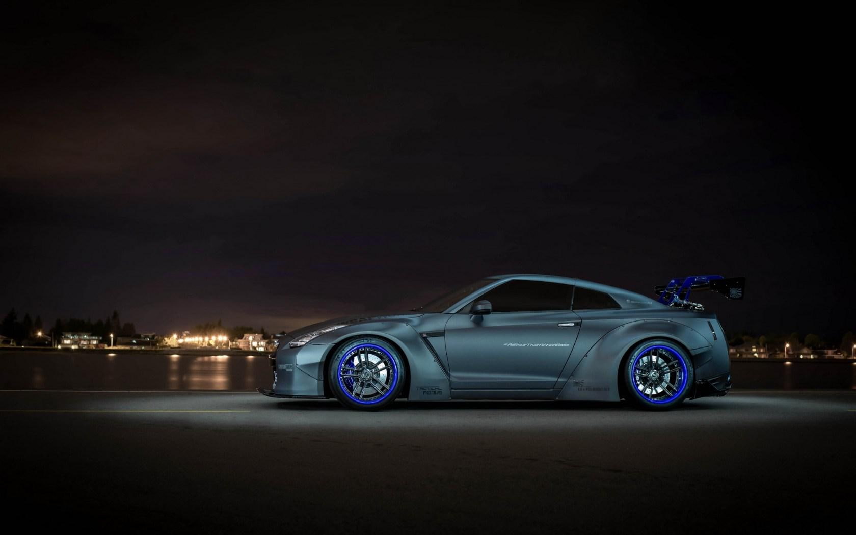 720P, nissan, wheels, gt, gray, tuning, r, gt-r, car, HD Wallpaper