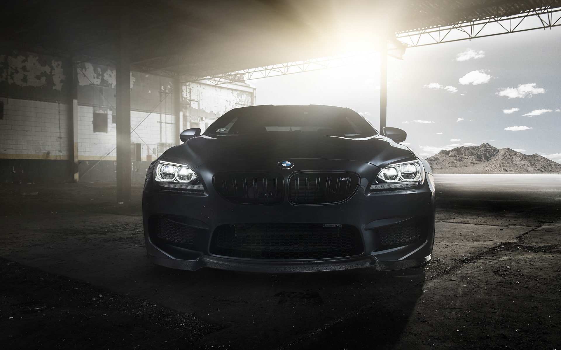 Black, coupe, View, f, 1080P, Front, m, Car, BMW, HD Wallpaper