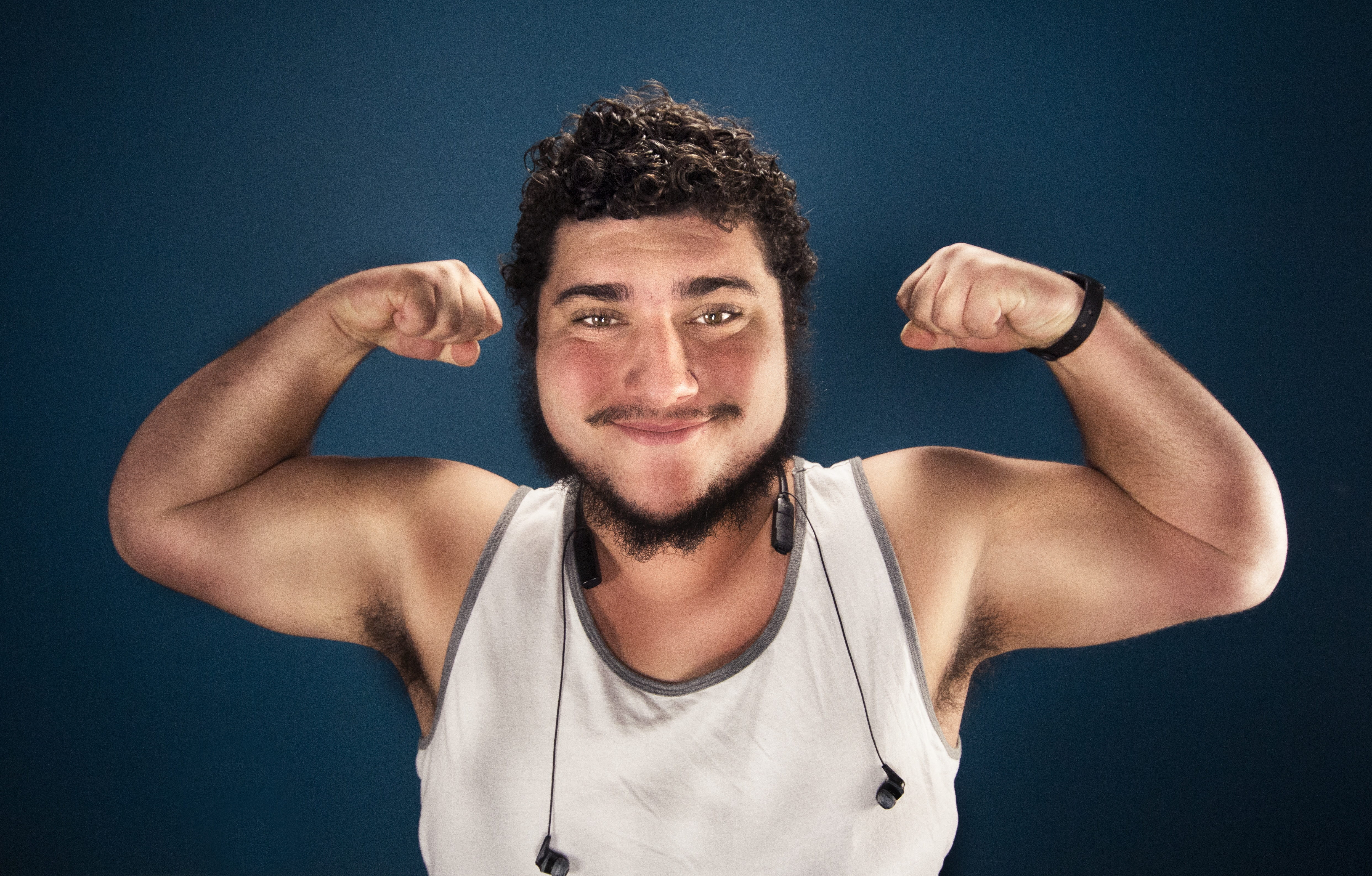 human muscle, human body part, fine-looking, exercising, one person, healthy lifestyle, indoors, fat, muscular build, brawny, men, studio shot, lifestyle, HD Wallpaper