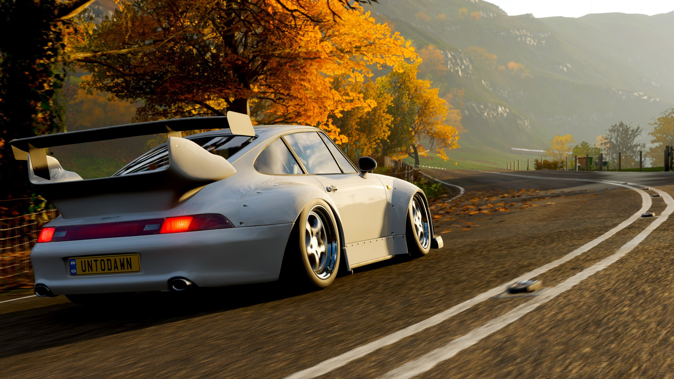 racing, Alfa Romeo 8C, Porsche 911 GT2 RS, car, Forza Horizon 4, Alfa Romeo, video games, Porsche, 2K, PC gaming, HD Wallpaper