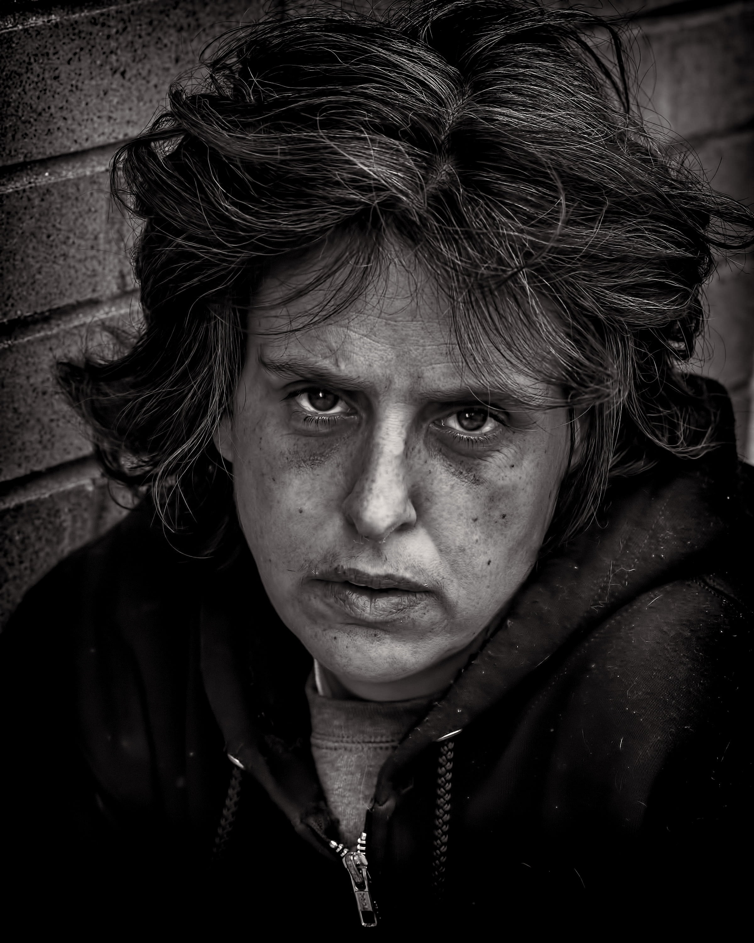 close-up, photo, poor, human face, issue, sadness, poverty, human, focus on foreground, real people, front view, community, person, food, emotion, looking at camera, Phone HD Wallpaper