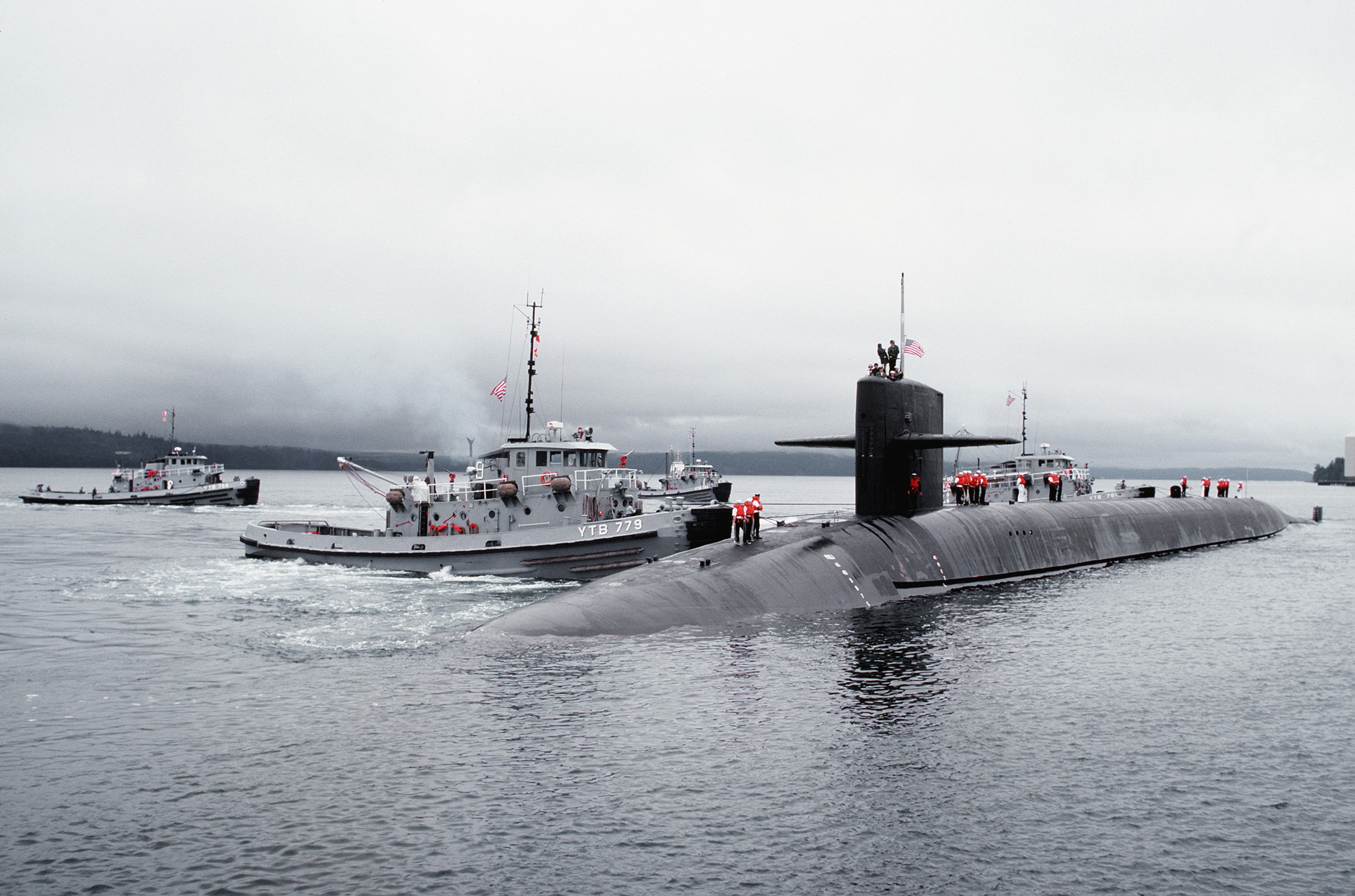 navy, submarine, vehicle, military, 2K, HD Wallpaper