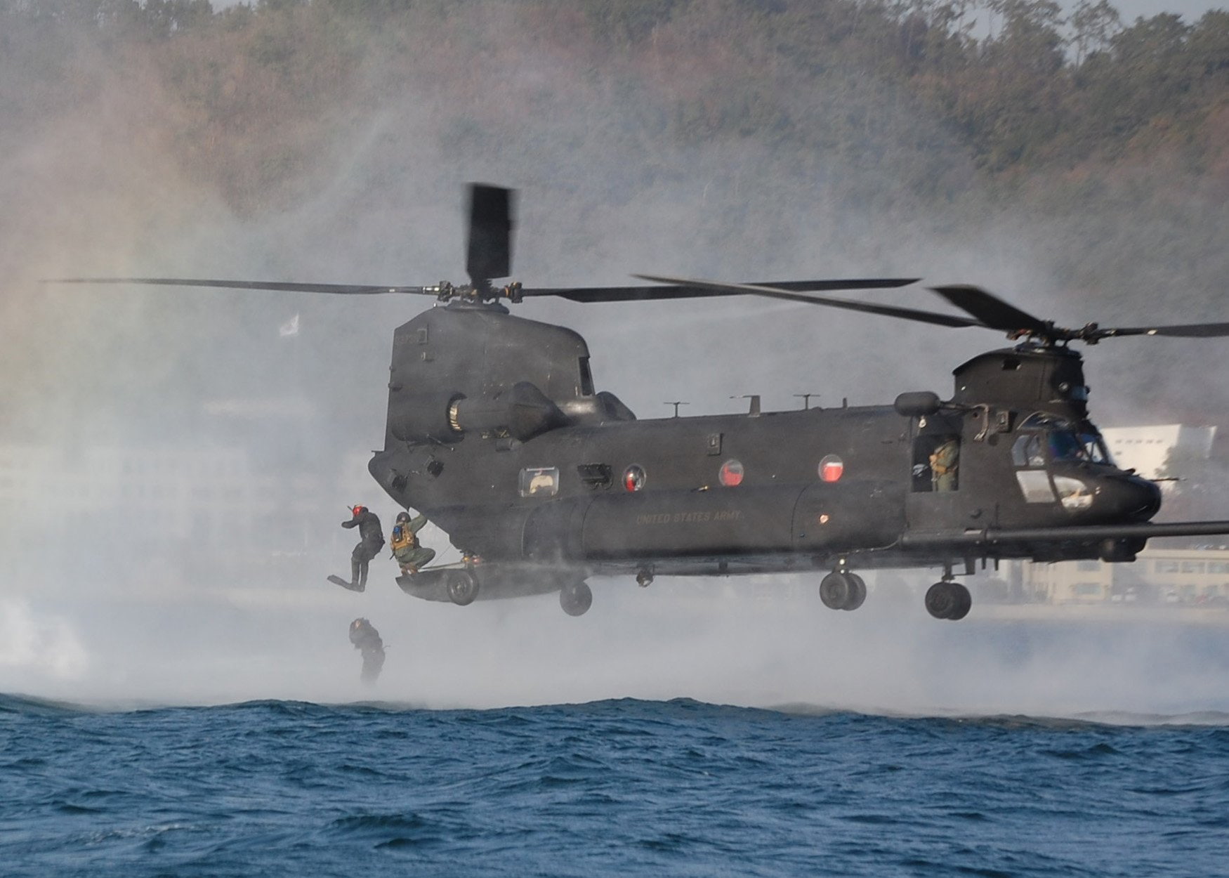 720P, Military Helicopters, Boeing CH-47 Chinook, HD Wallpaper