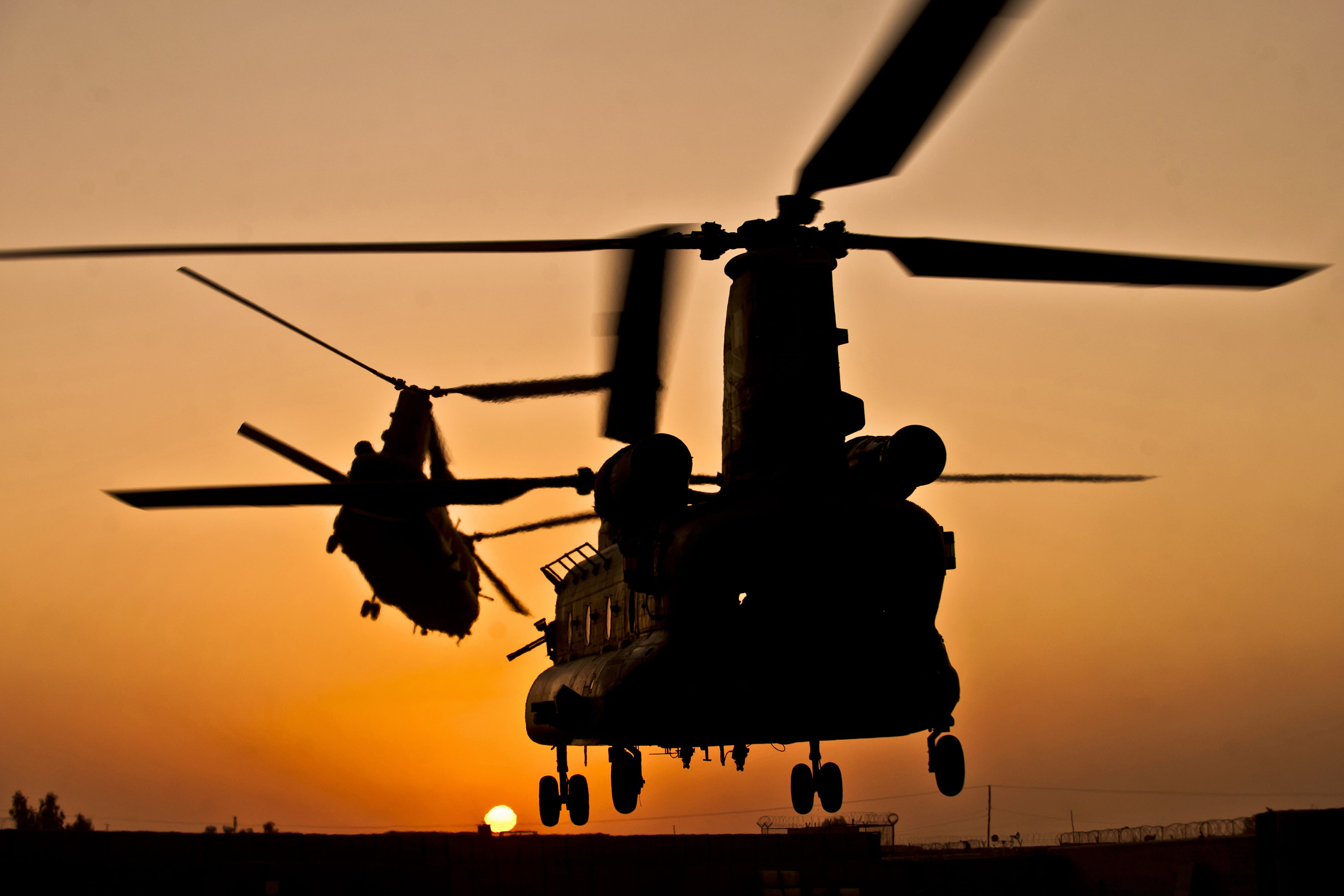 Boeing CH-47 Chinook, 2K, Military Helicopters, Helicopter, Transport Aircraft, HD Wallpaper
