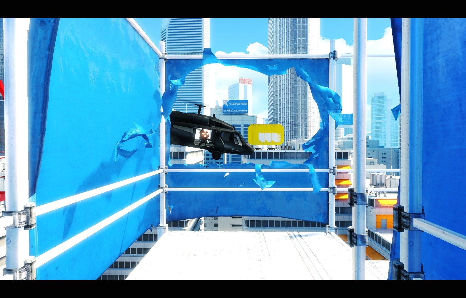helicopters, Mirrors Edge, Sikorsky UH-60 Black Hawk, 720P, HD Wallpaper