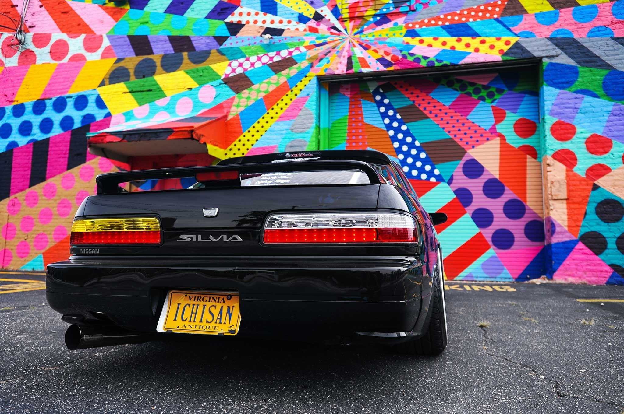 silvia, s13, black, 1080P, modified, cars, nissan, 1989, HD Wallpaper