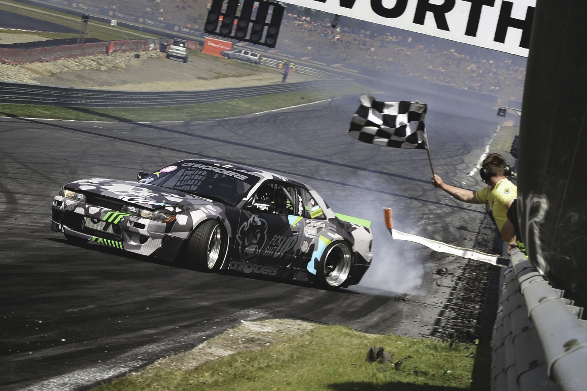 Rocket Bunny, Nissan S13, Raceway, Gatebil, Rudskogen, Norway, Nissan, Work Wheels, silvia, s13, 1080P, FailCrew, HD Wallpaper