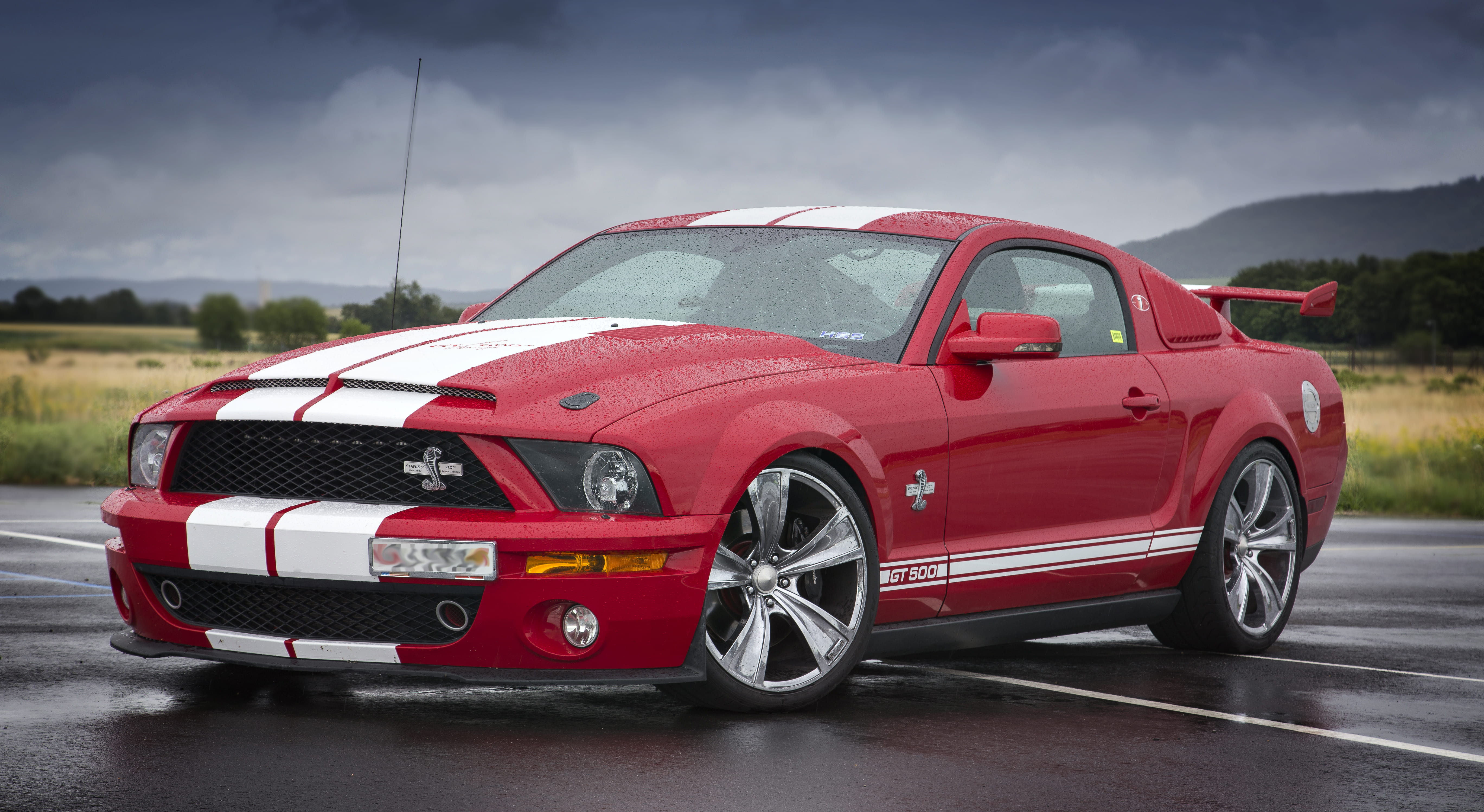 mode of transportation, shelby, wheel, public show, muscle car, land vehicle, motor vehicle, cloud - sky, tarmac, car, nature, speed, retro styled, vehicle, HD Wallpaper