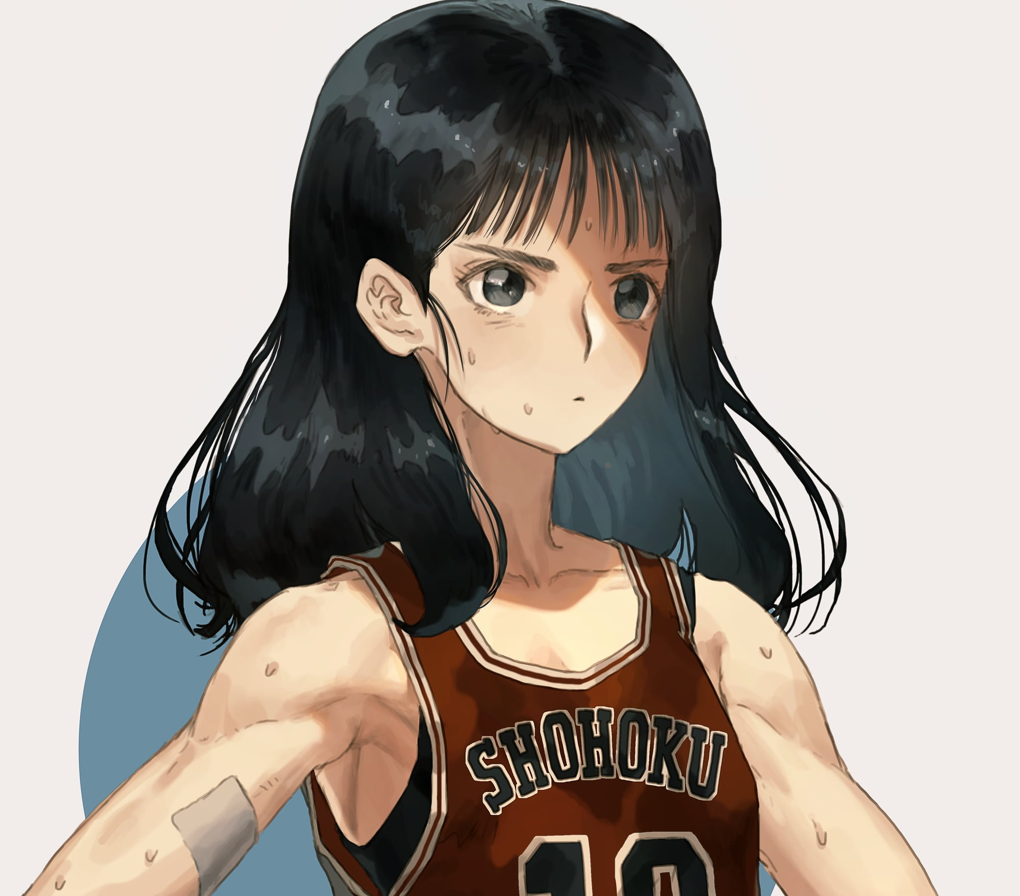 Slam Dunk, Haruko Akagi, Anime, 1080P, HD Wallpaper