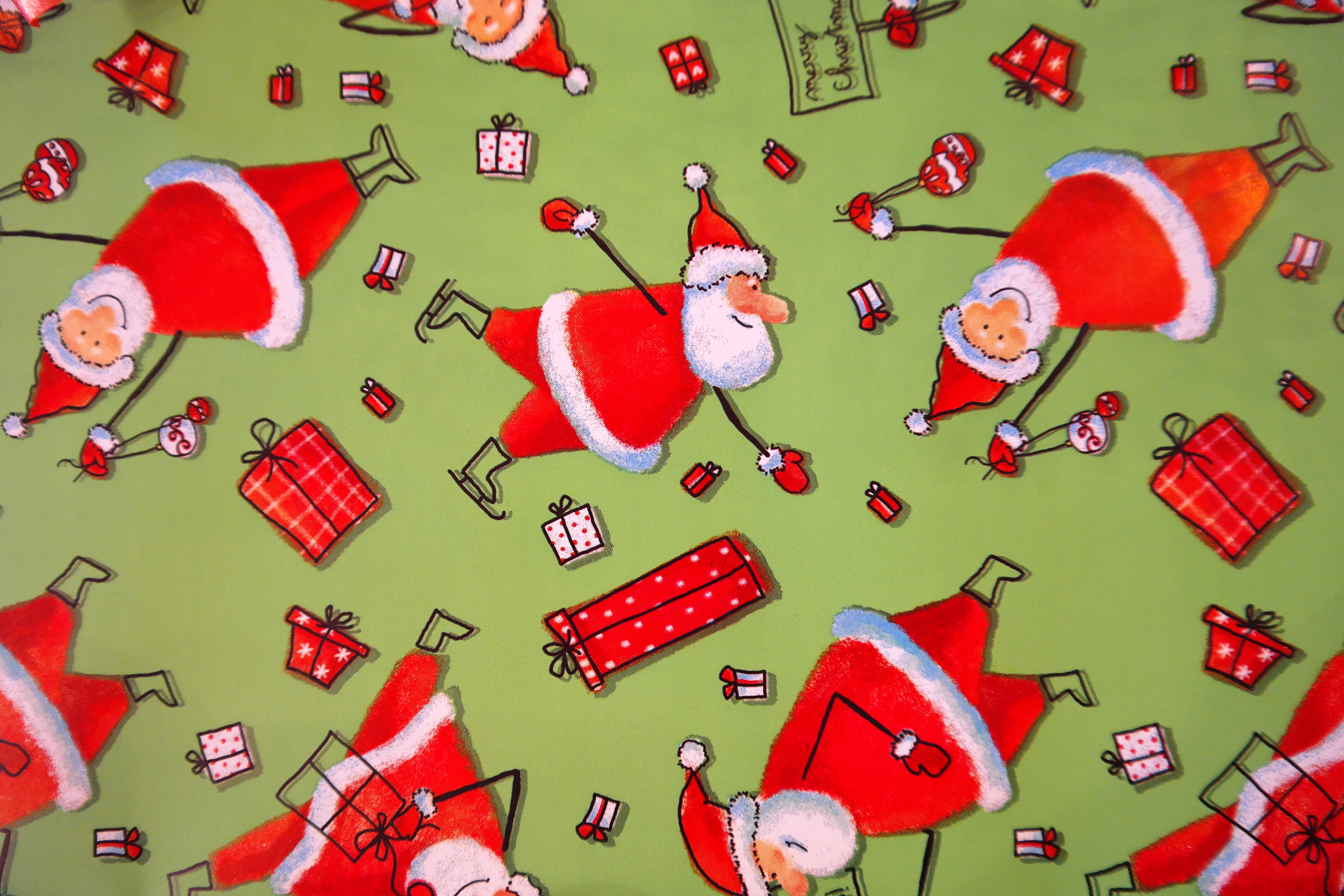abundance, seamless, art and craft, christmas paper, green color, tree, no people, celebration, made, representation, funny, illustration, holiday, red, HD Wallpaper