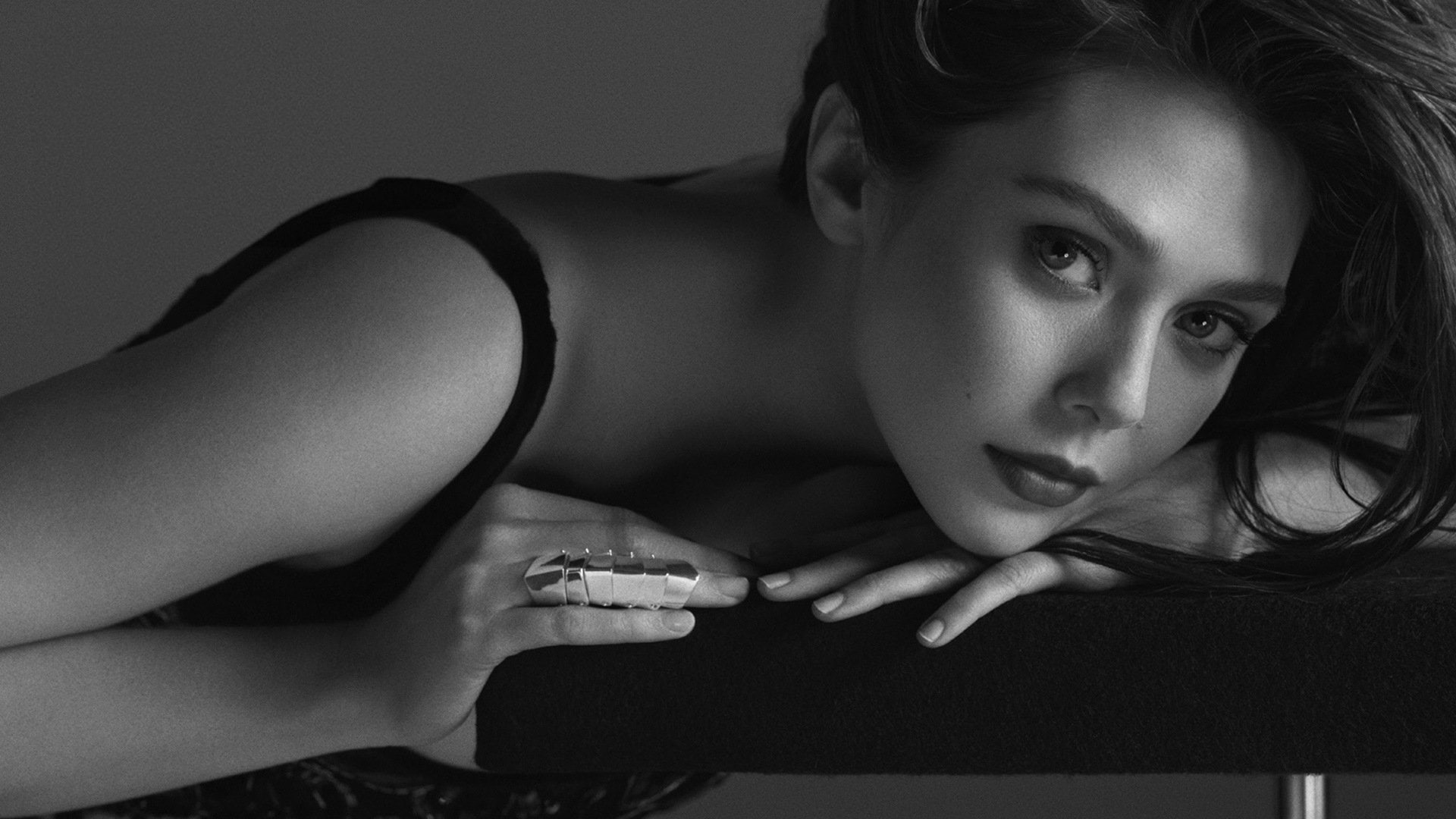 lying down, Elizabeth Olsen, portrait, beauty, young adult, looking at camera, beautiful people, adult, indoors, one person, beautiful woman, human face, HD Wallpaper