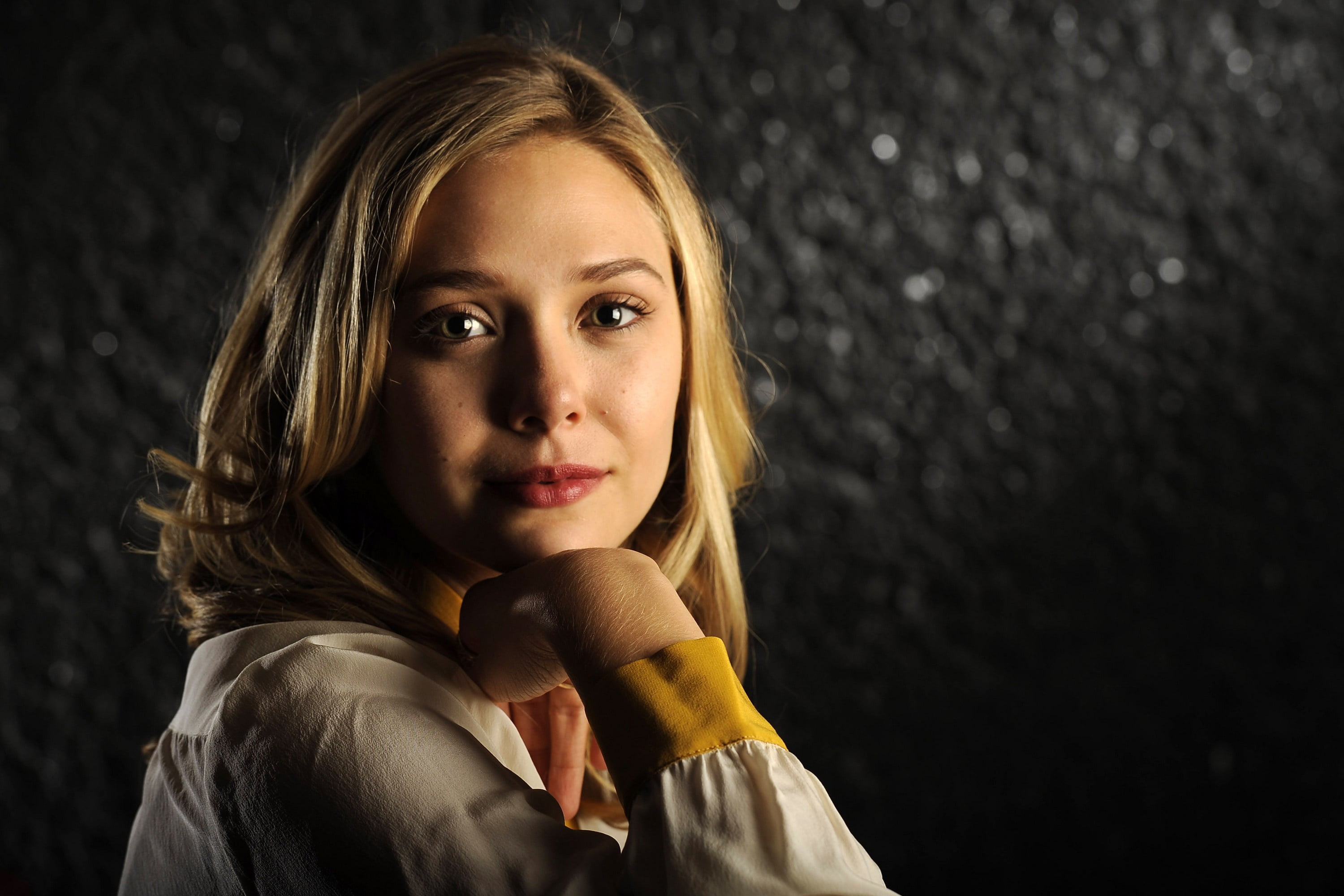 Actresses, Face, Blonde, 2K, Elizabeth Olsen, American, Actress, HD Wallpaper
