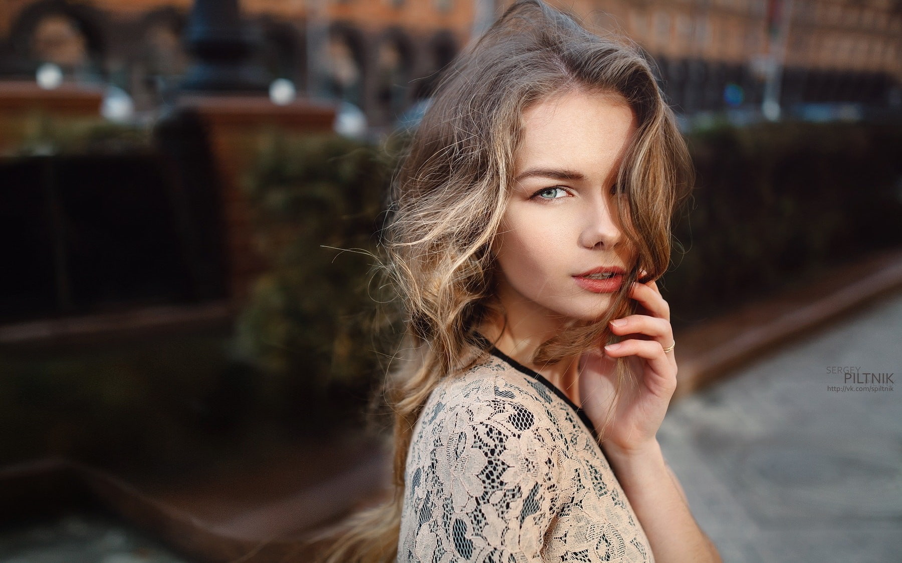 adult, face, headshot, young adult, casual clothing, wavy hair, women, looking, blue eyes, real people, beautiful woman, beauty, leisure activity, portrait, HD Wallpaper