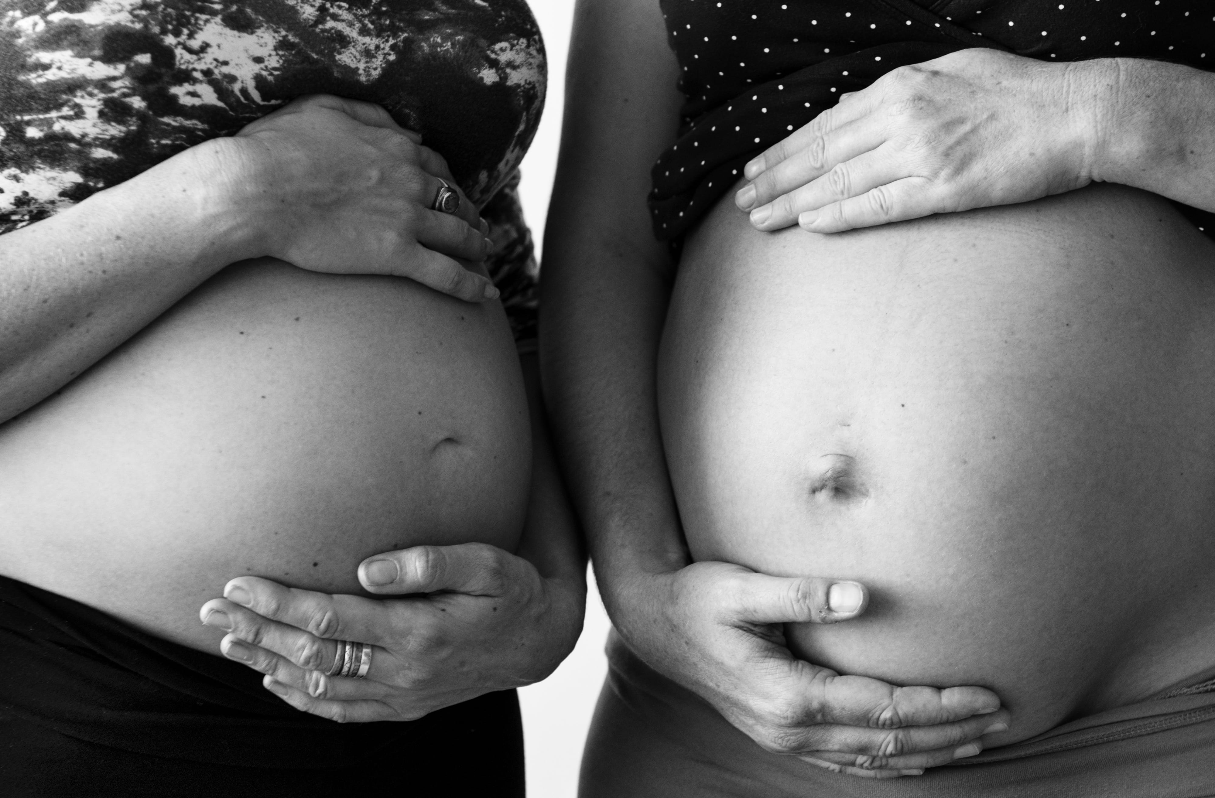 midsection, hands on stomach, tummy, motherhood, responsibility, people, females, adult, positive emotion, baby, expecting, belly, excitement, body, maternity, HD Wallpaper