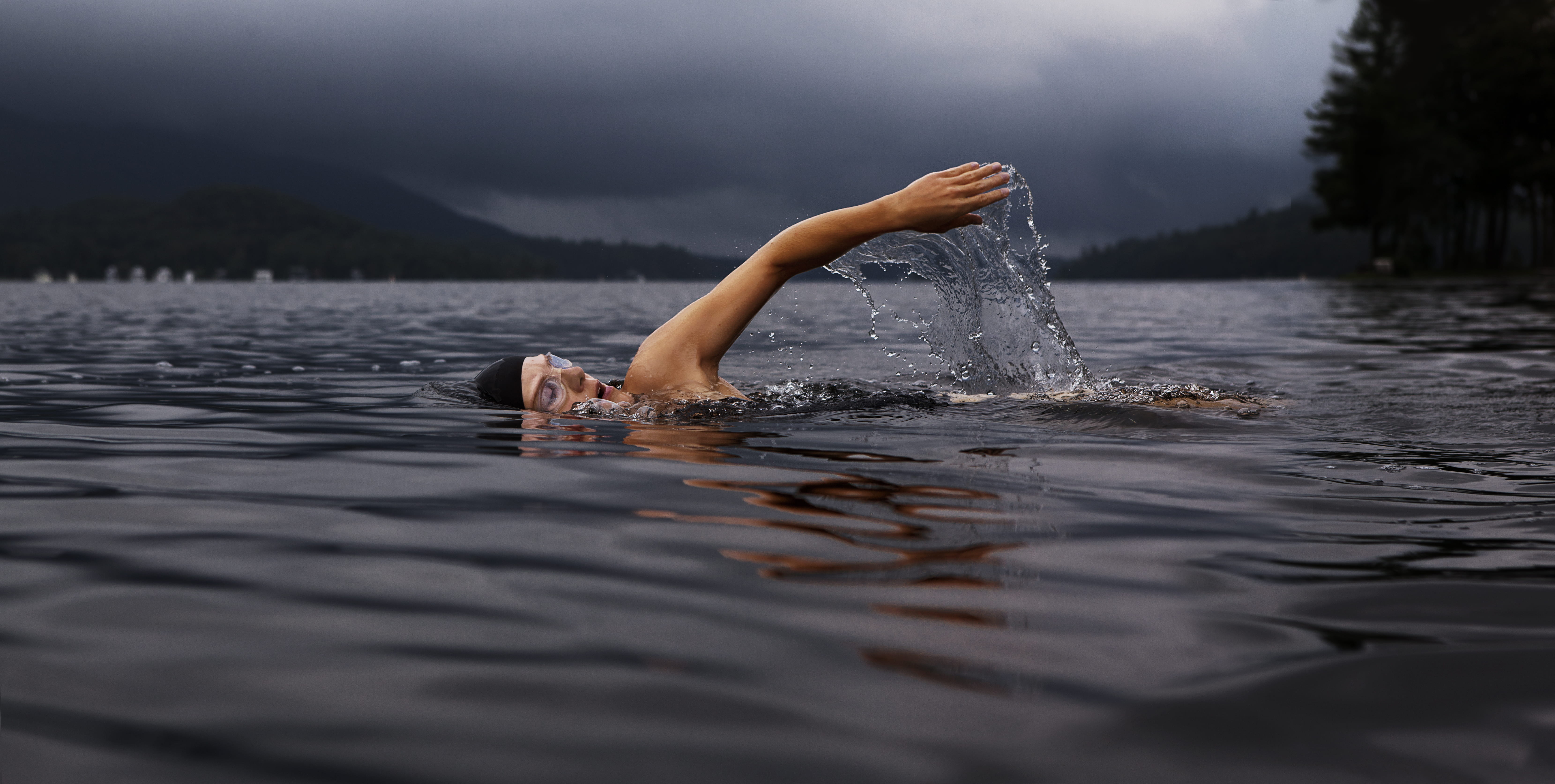 trees, person, vermont, sport, 5K, woman, sky, silence, body, tall, healthy lifestyle, outdoors, trip, storm, man, body part, swimmer, motion, one person, HD Wallpaper