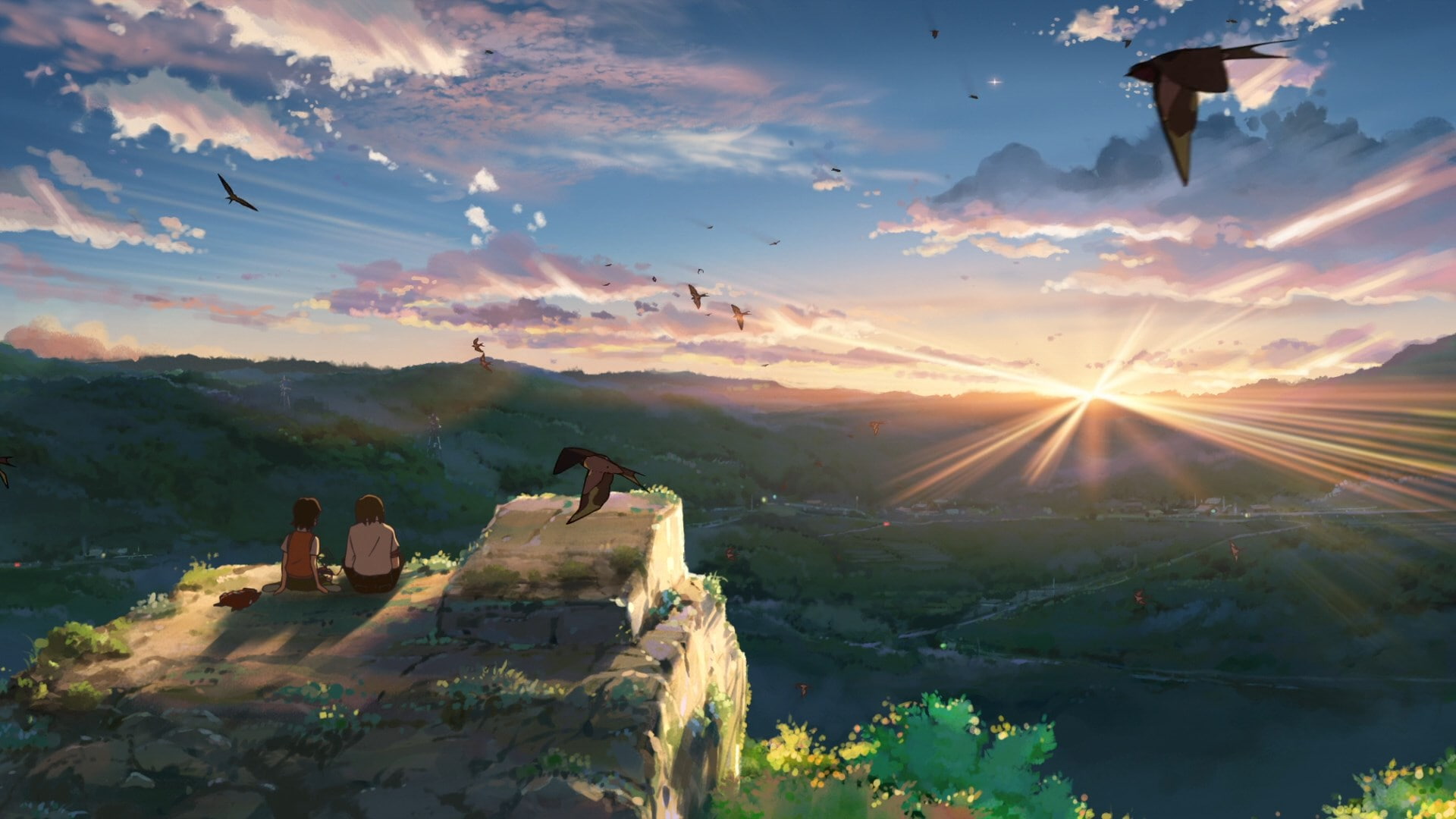 1080P, children who chase lost voices, HD Wallpaper