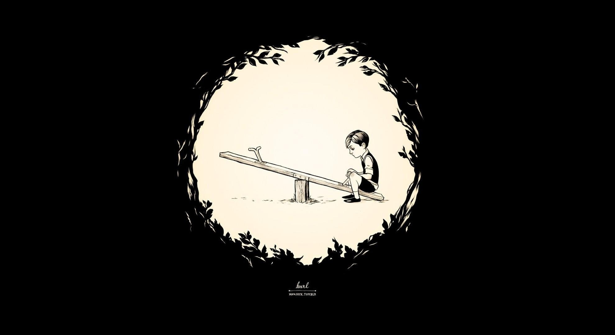 Sad, 1080P, emotion, solitude, loneliness, lonely, mood, Sadness, Alone, People, HD Wallpaper